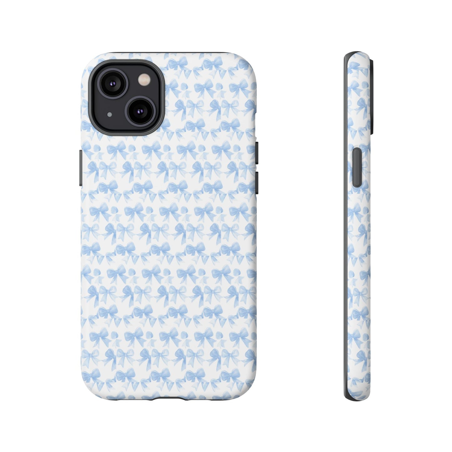 Blue Bow - Phone Case