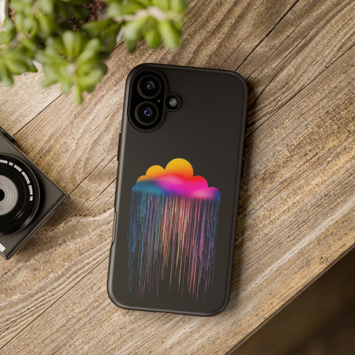 Colorful Cloud Rain -Phone Case