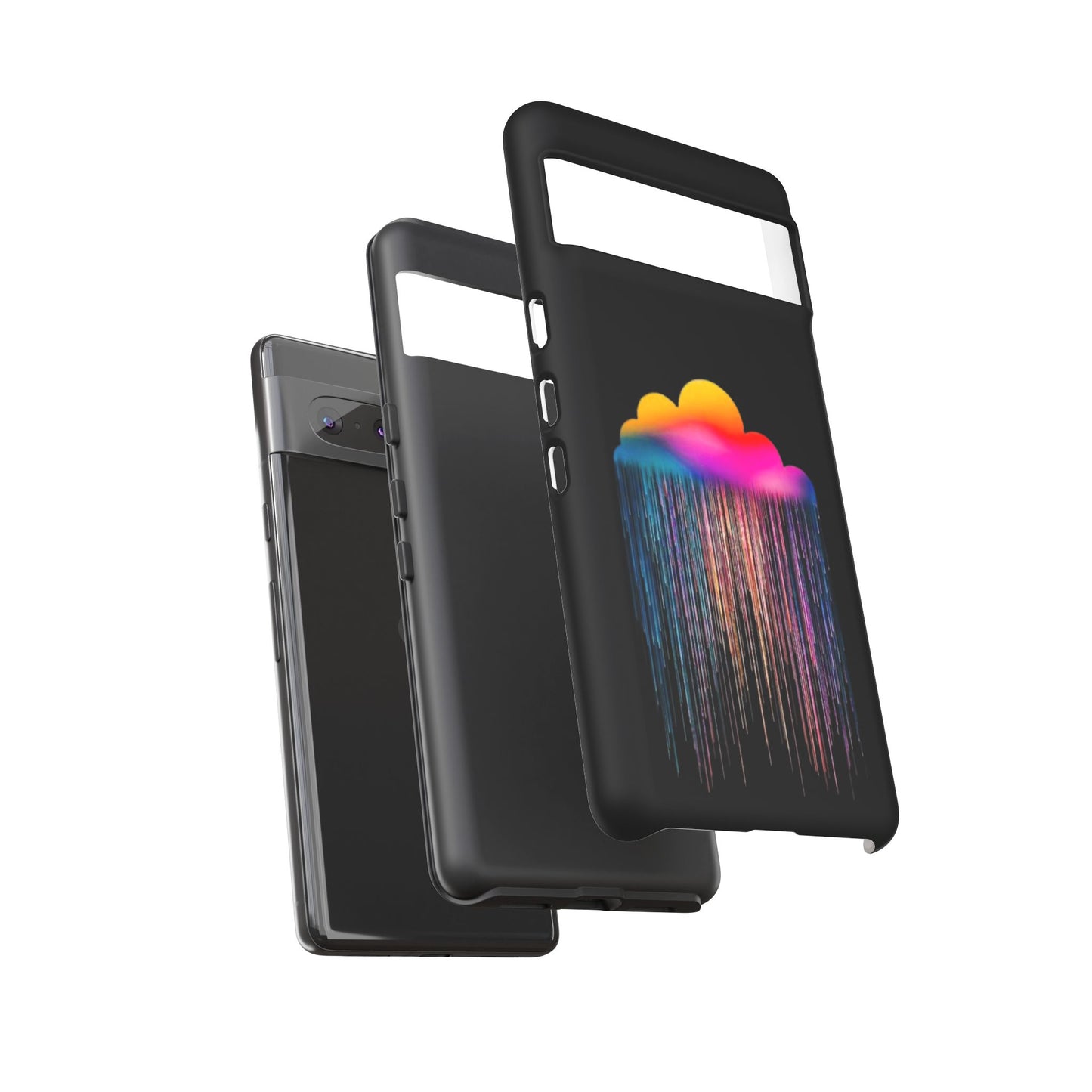 Colorful Cloud Rain -Phone Case