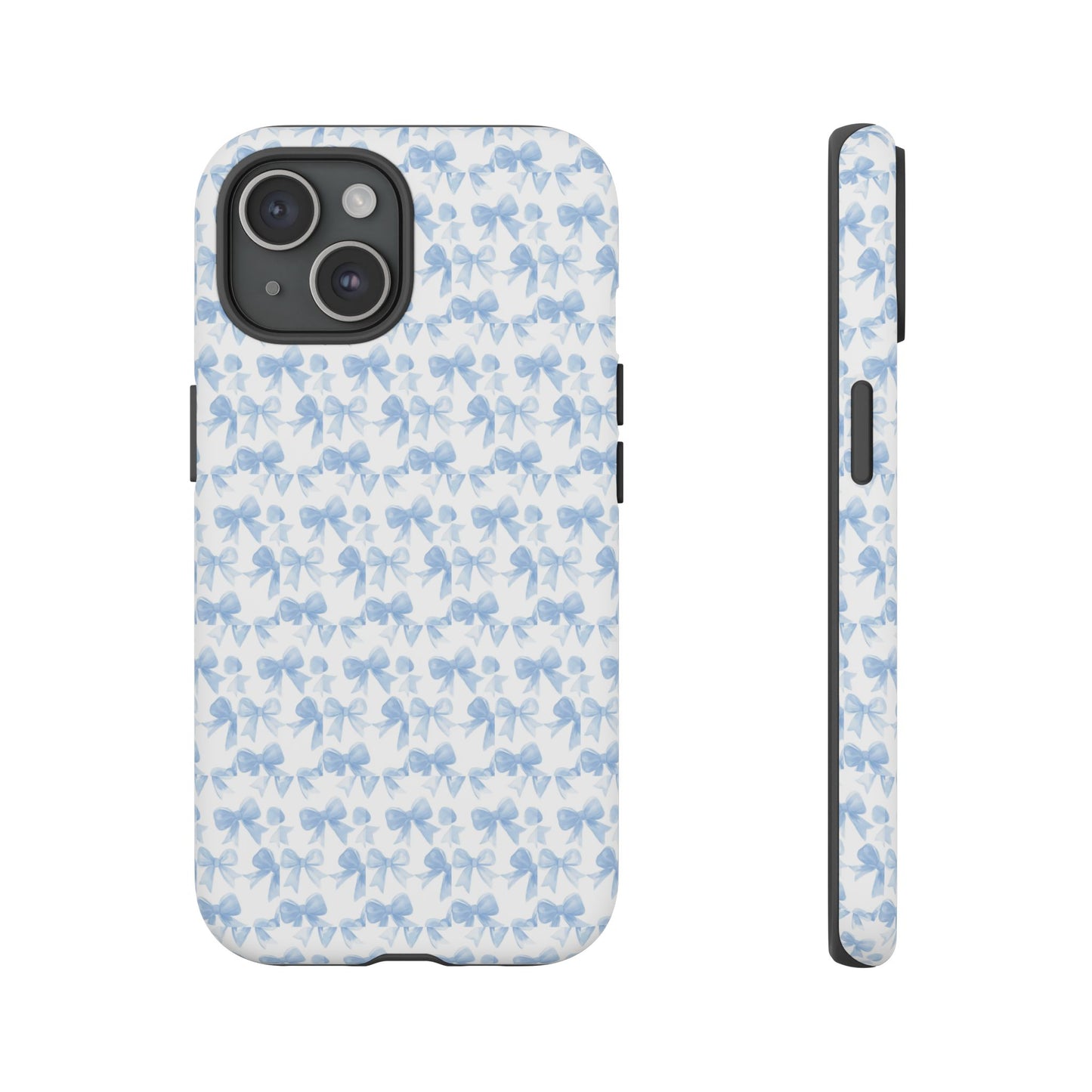 Blue Bow - Phone Case