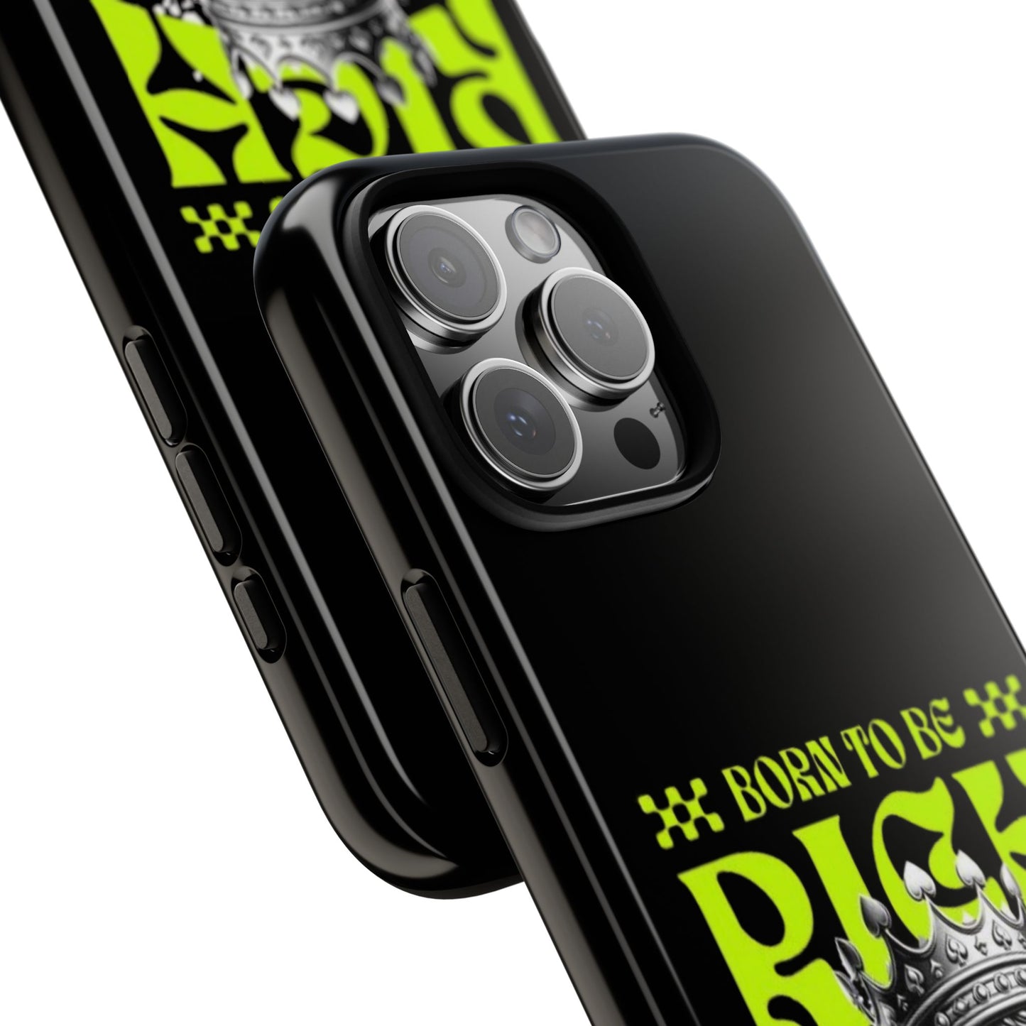 ,, Born to Be Rich"-Phone Case