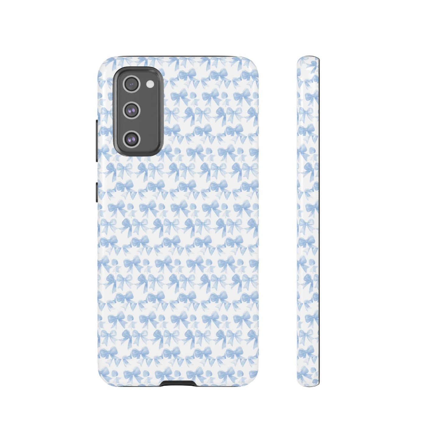 Blue Bow - Phone Case