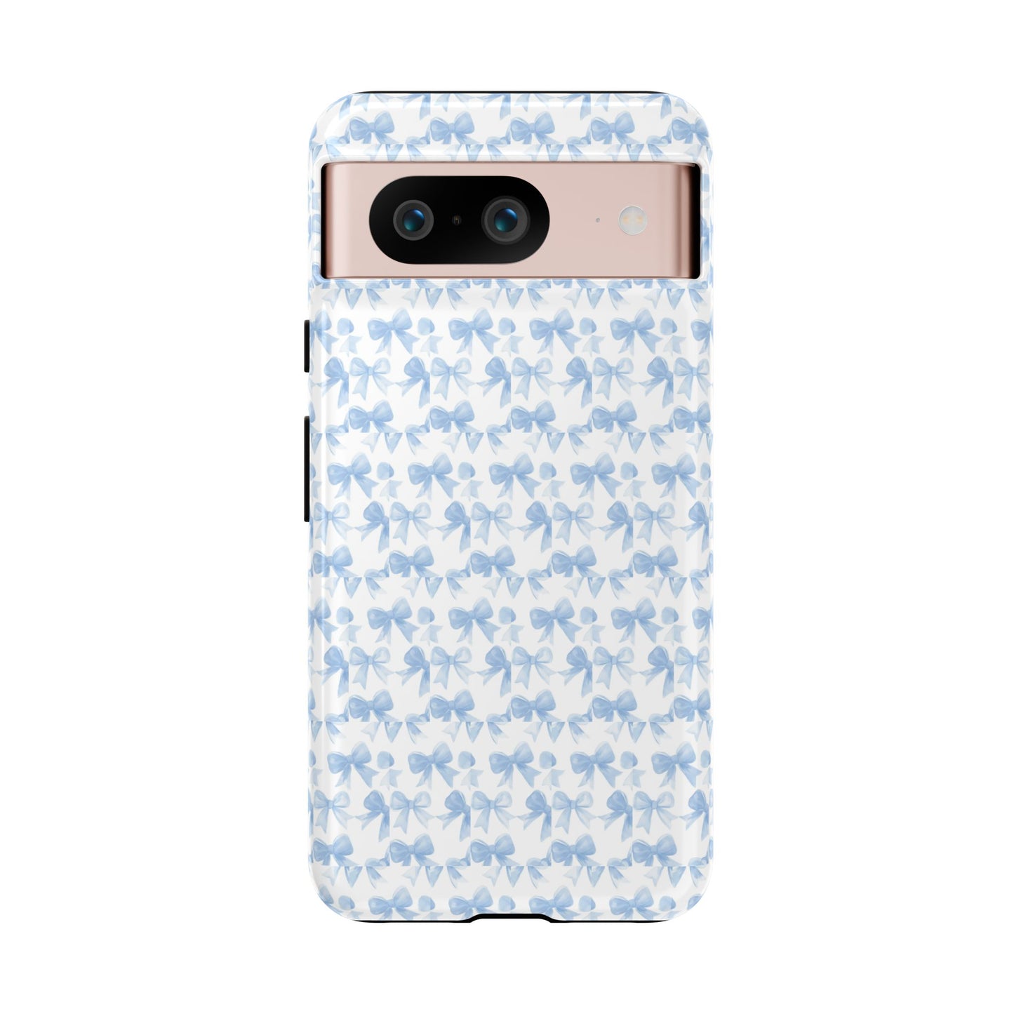 Blue Bow - Phone Case