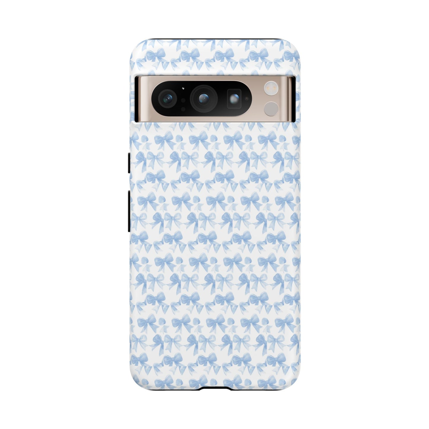 Blue Bow - Phone Case