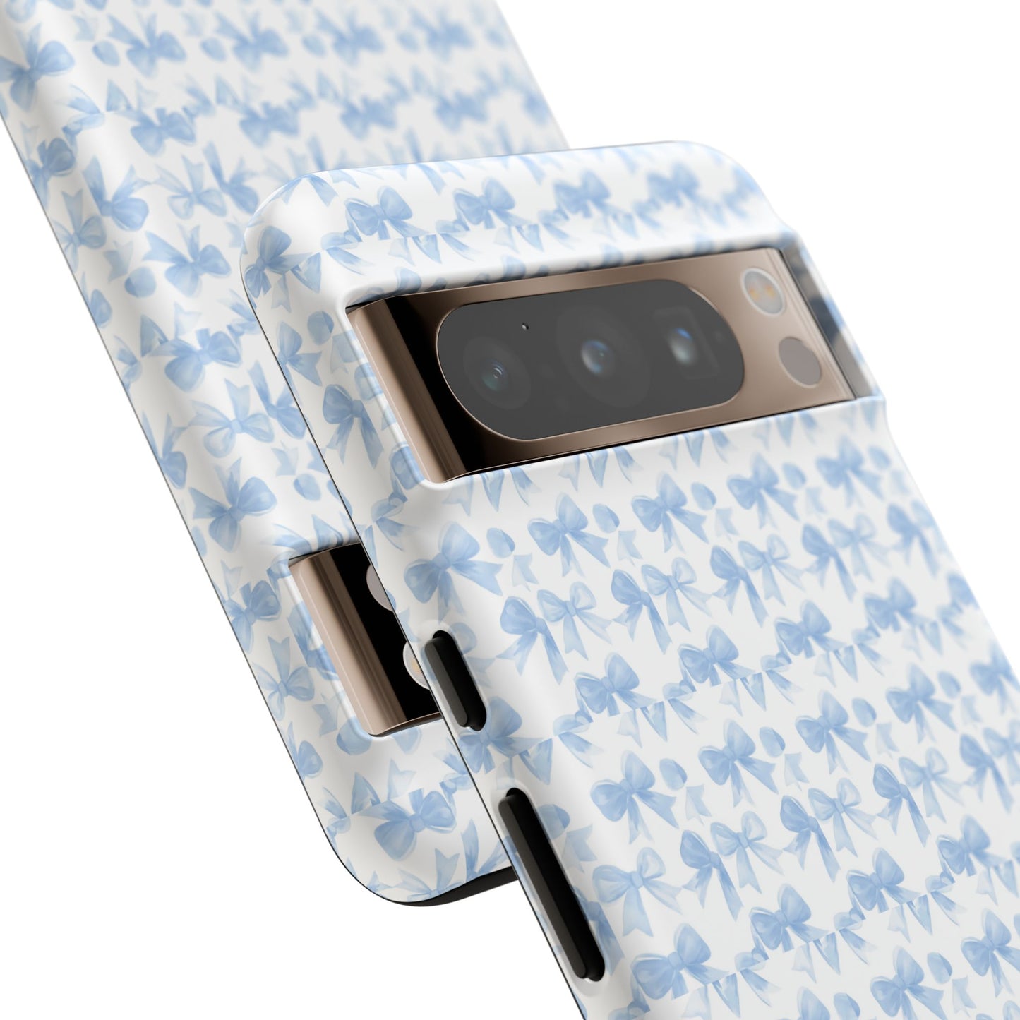 Blue Bow - Phone Case