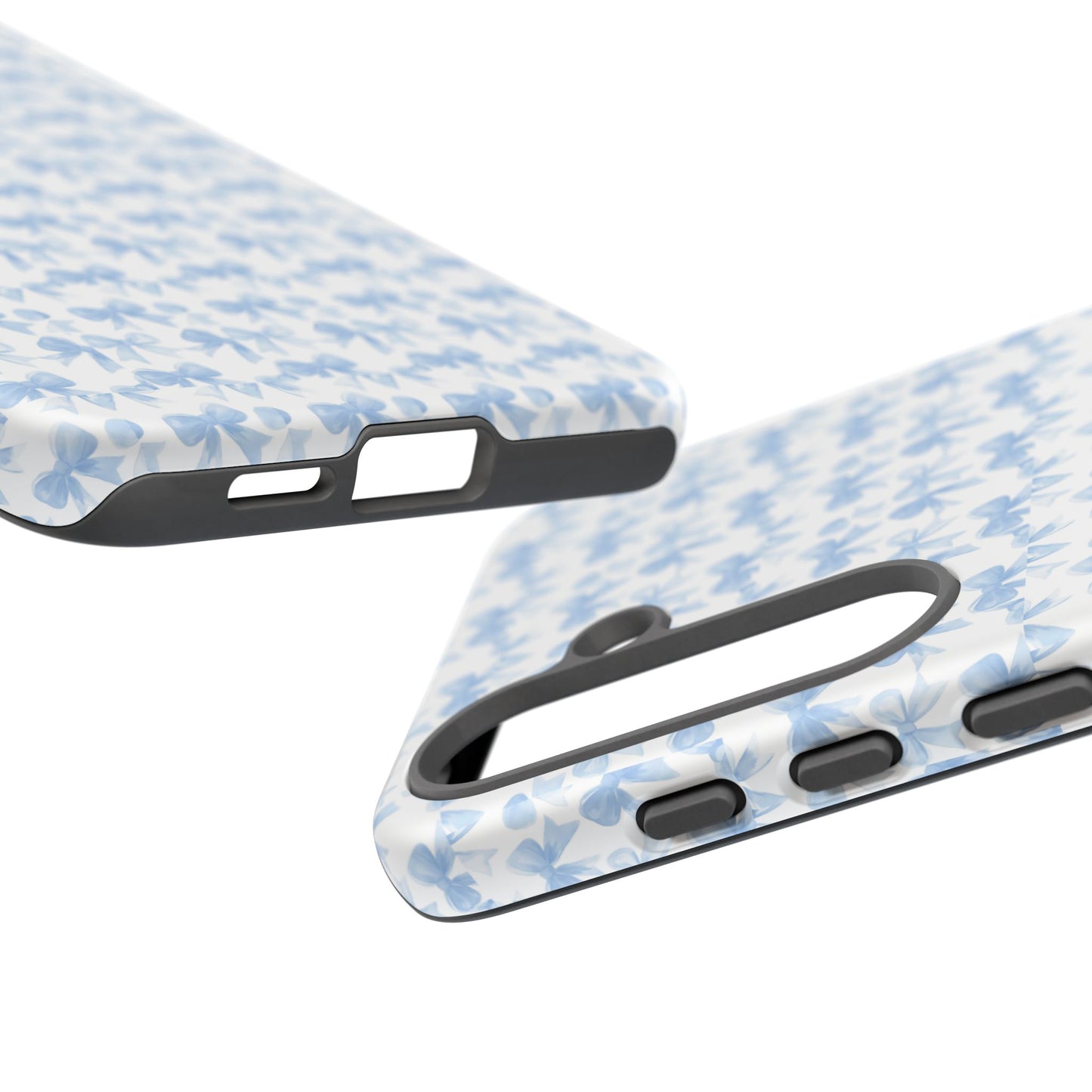 Blue Bow - Phone Case