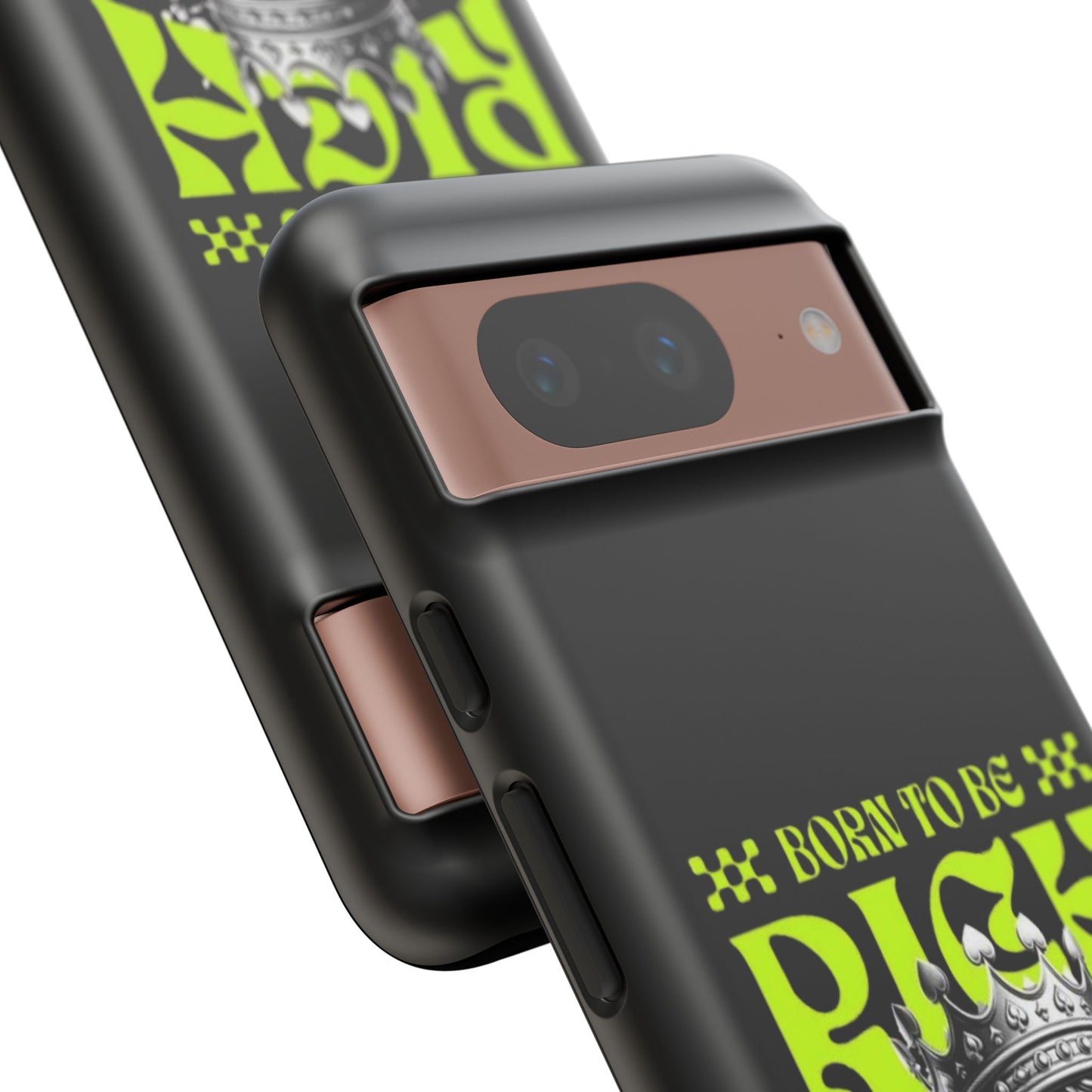 ,, Born to Be Rich"-Phone Case