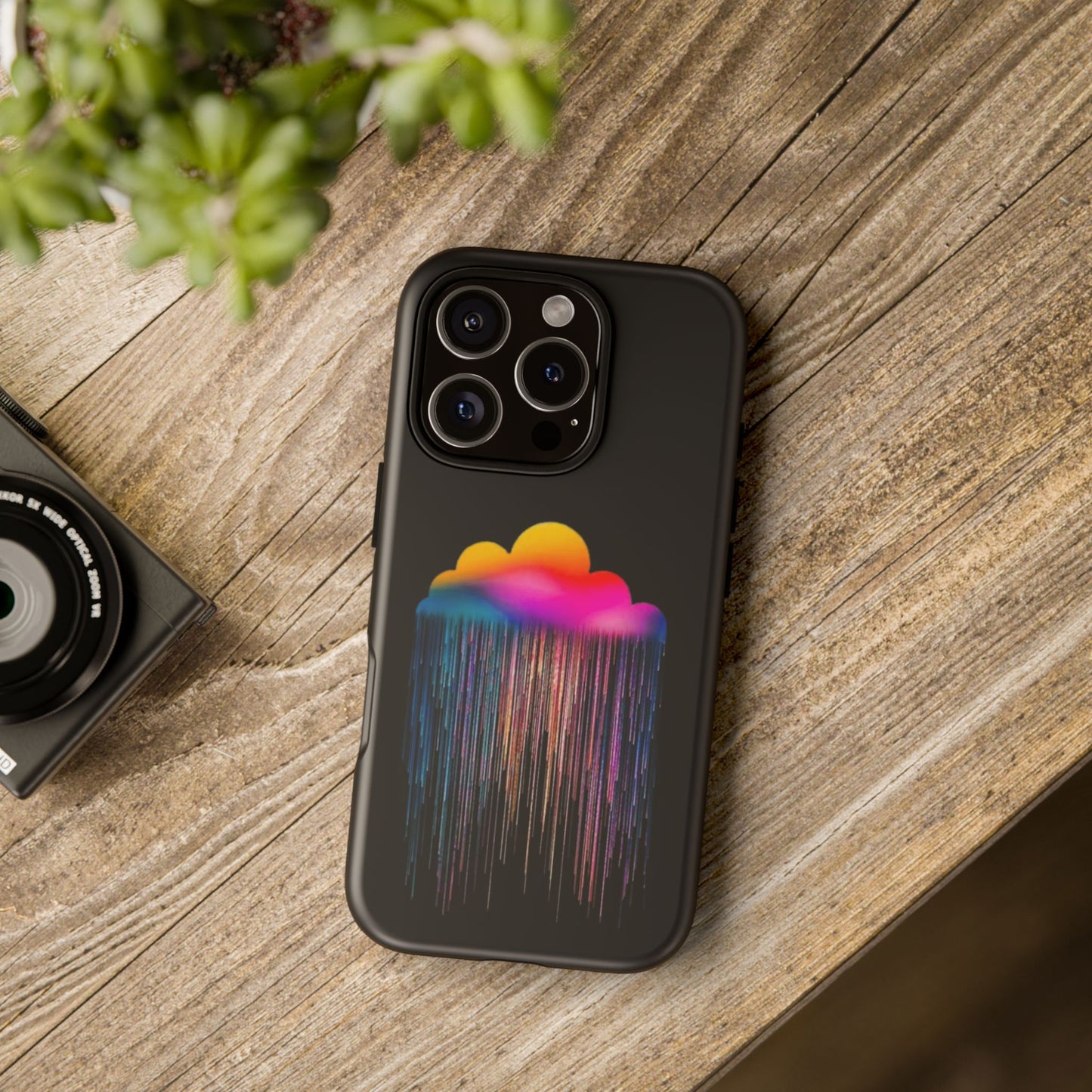 Colorful Cloud Rain -Phone Case