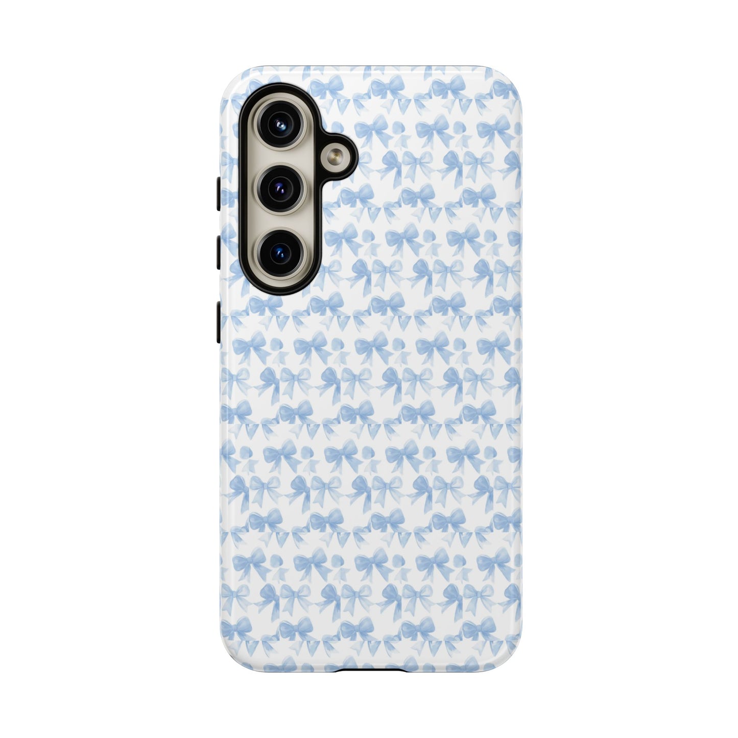 Blue Bow - Phone Case