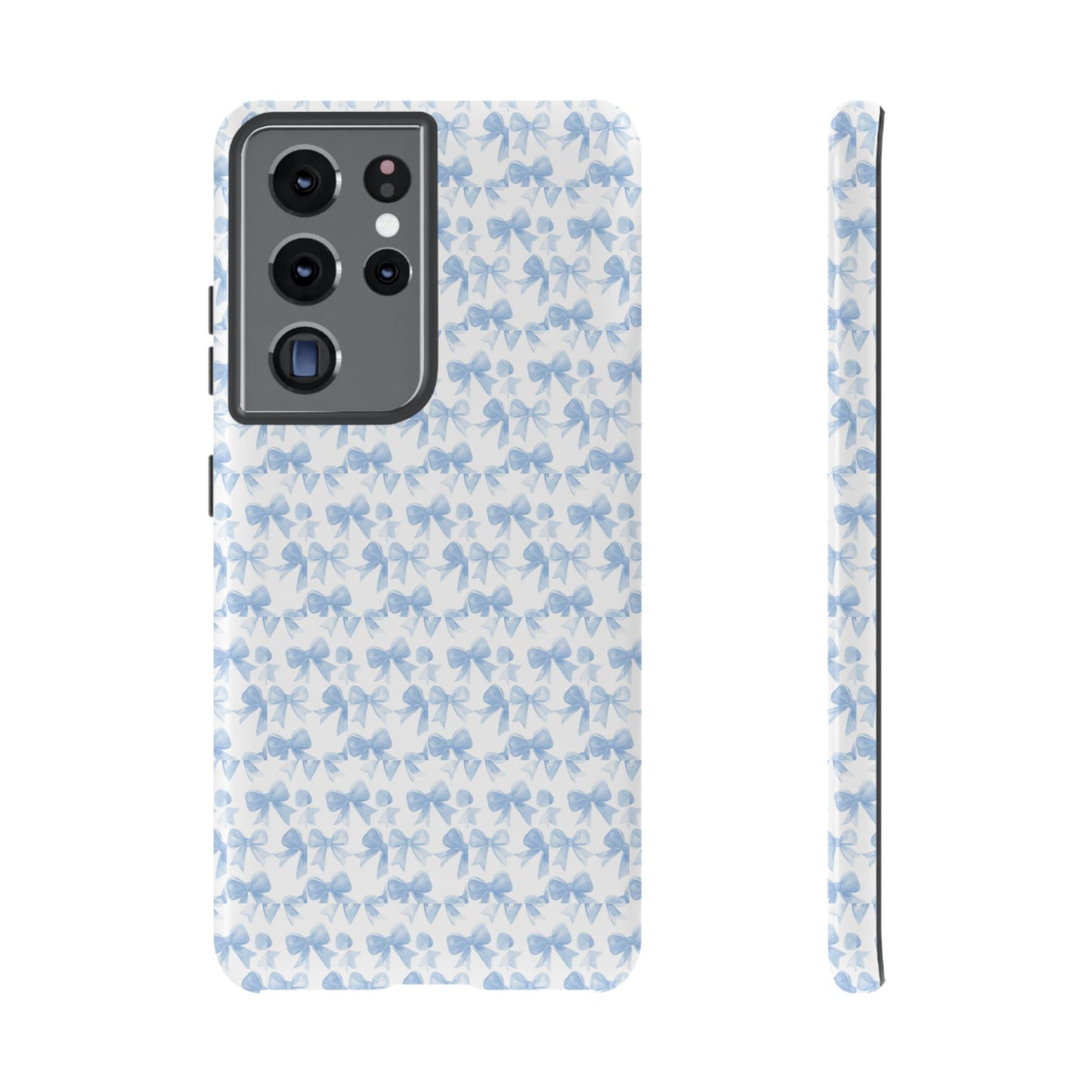 Blue Bow - Phone Case