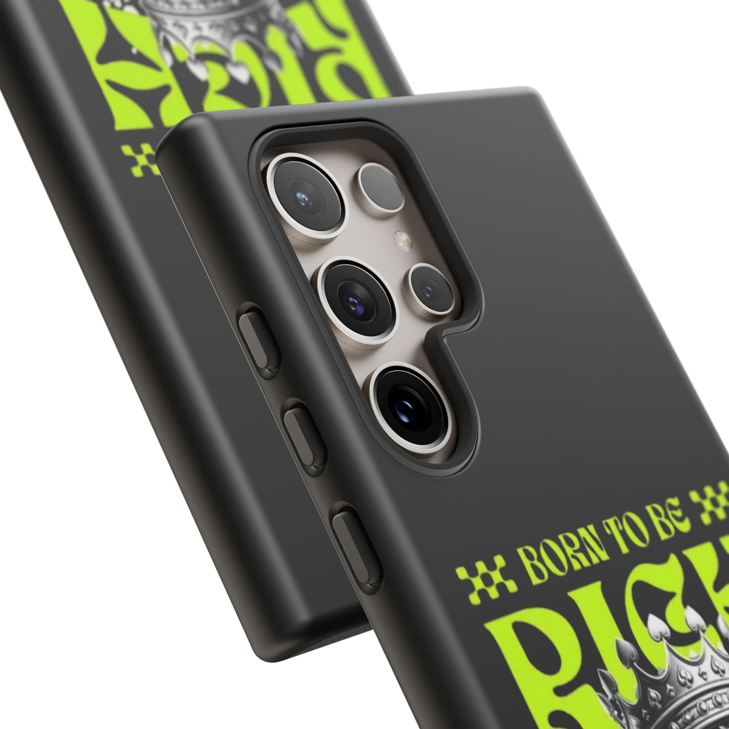 ,, Born to Be Rich"-Phone Case