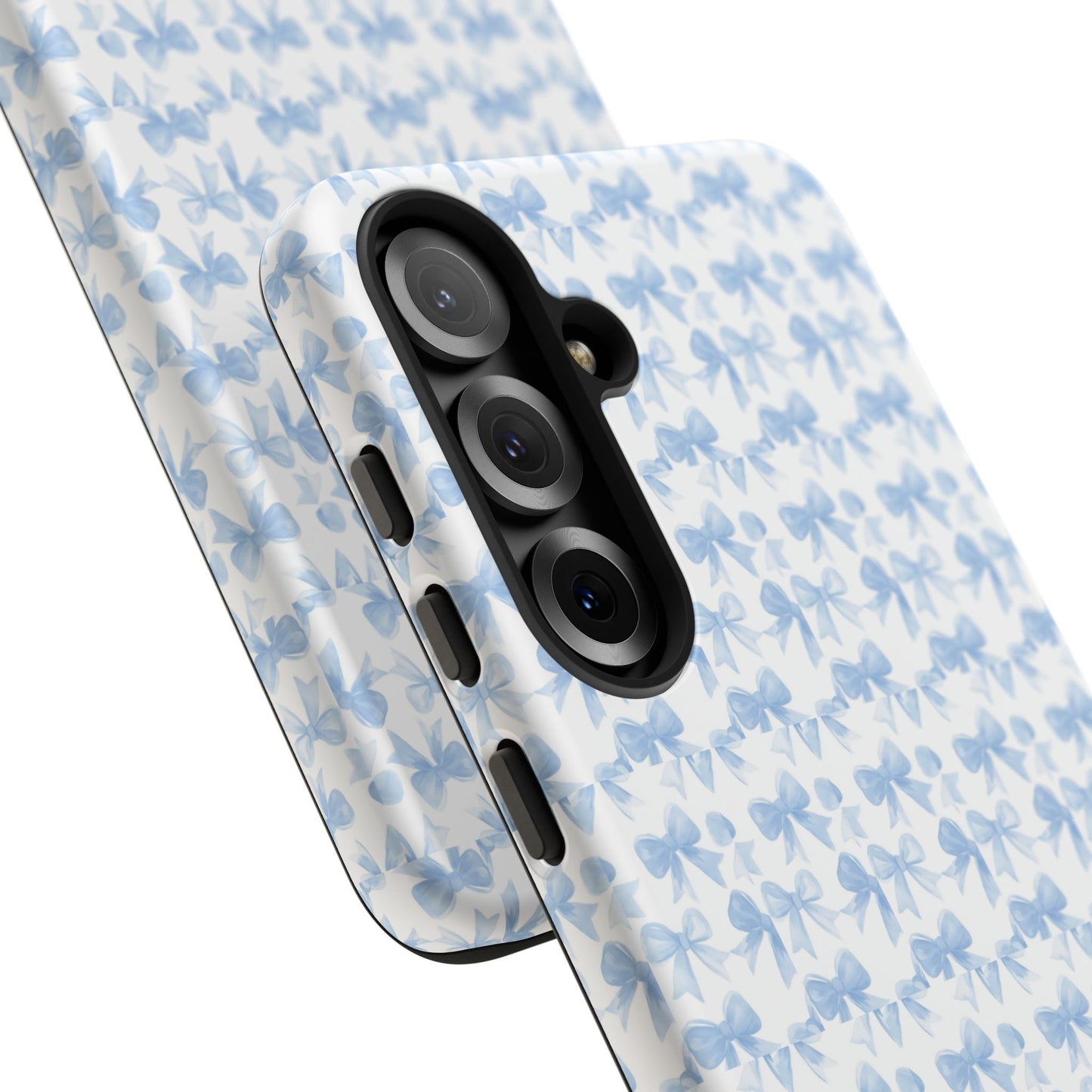 Blue Bow - Phone Case
