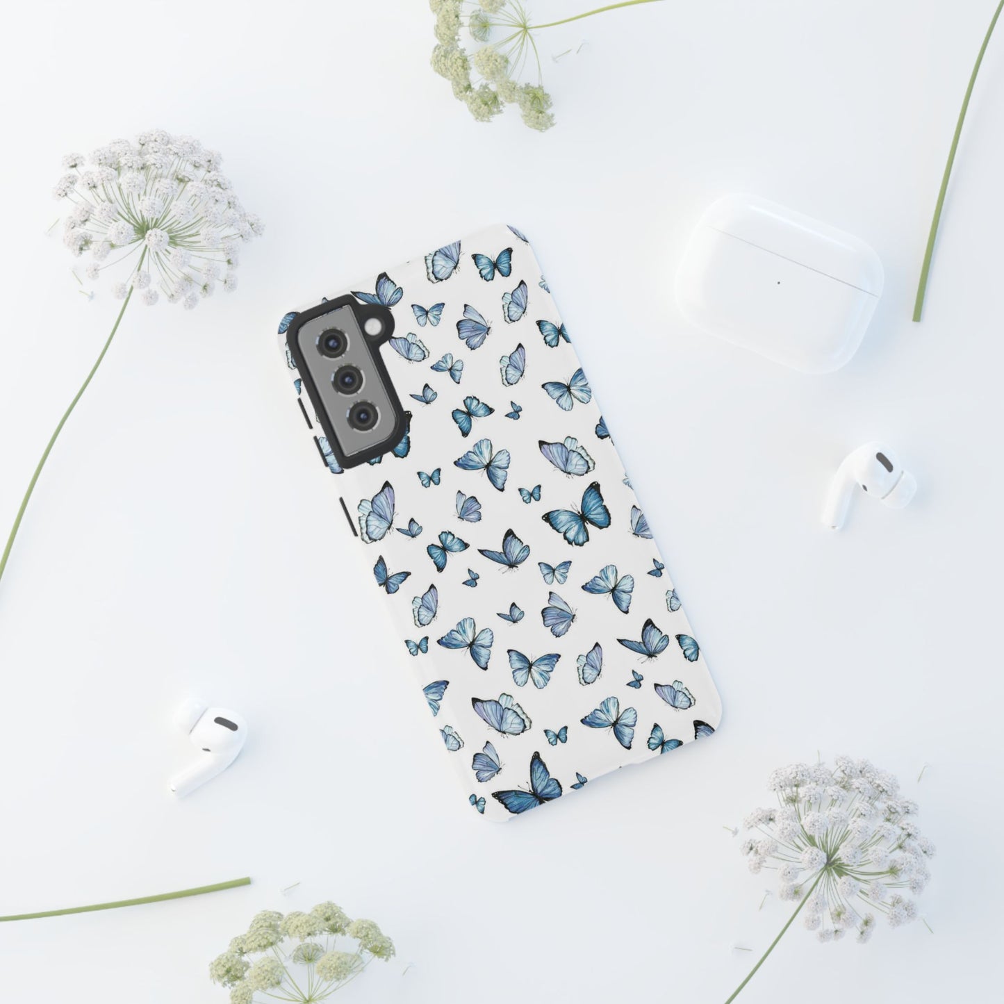 Blue Flutter Phone Case - Stylish & Protective Cover