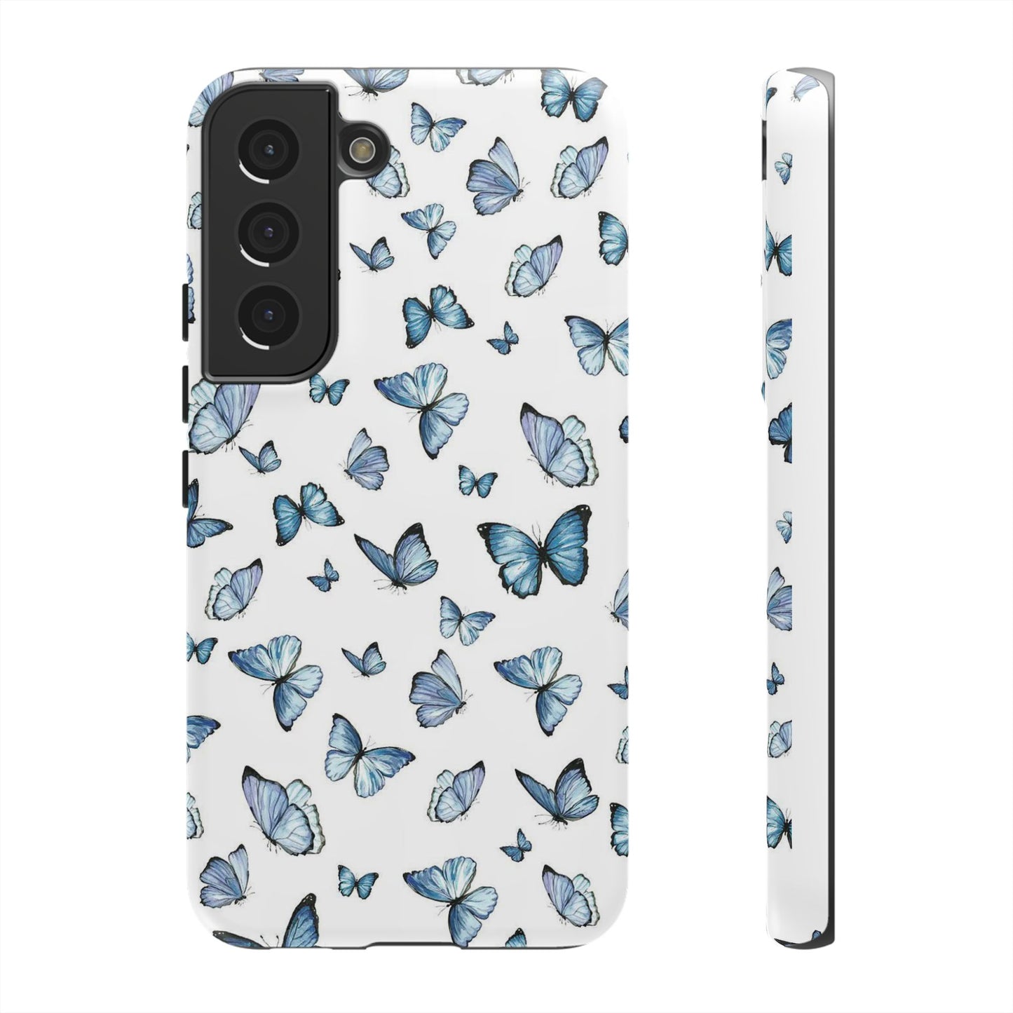 Blue Flutter Phone Case - Stylish & Protective Cover