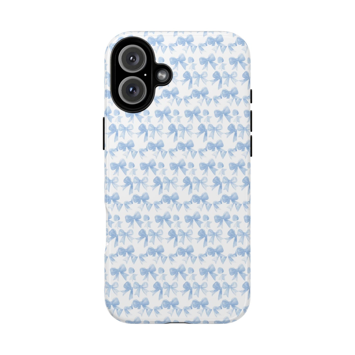 Blue Bow - Phone Case
