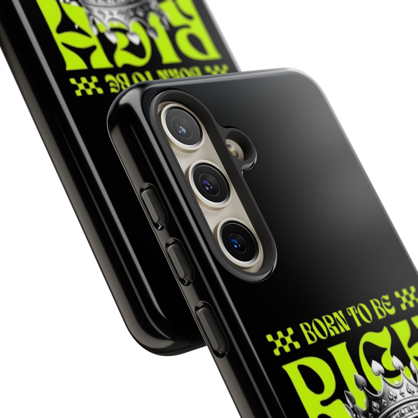 ,, Born to Be Rich"-Phone Case