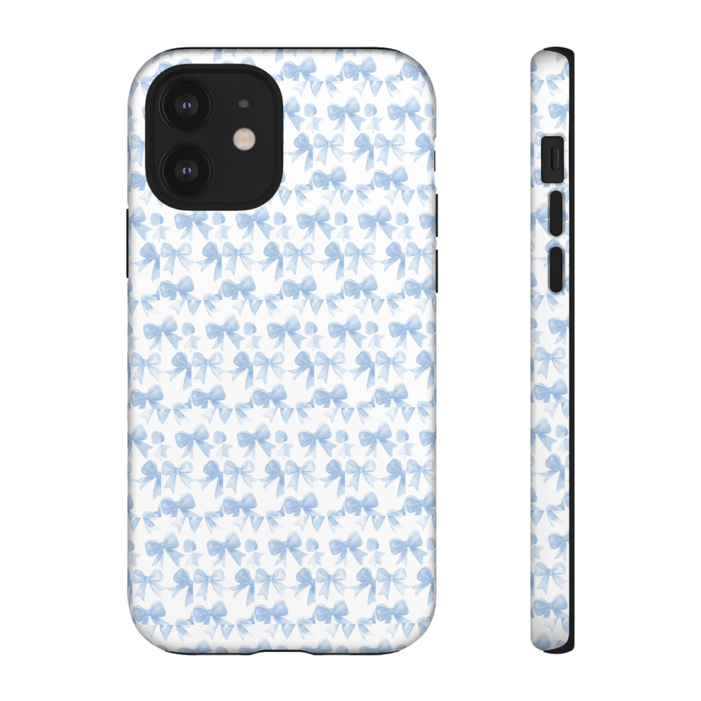 Blue Bow - Phone Case