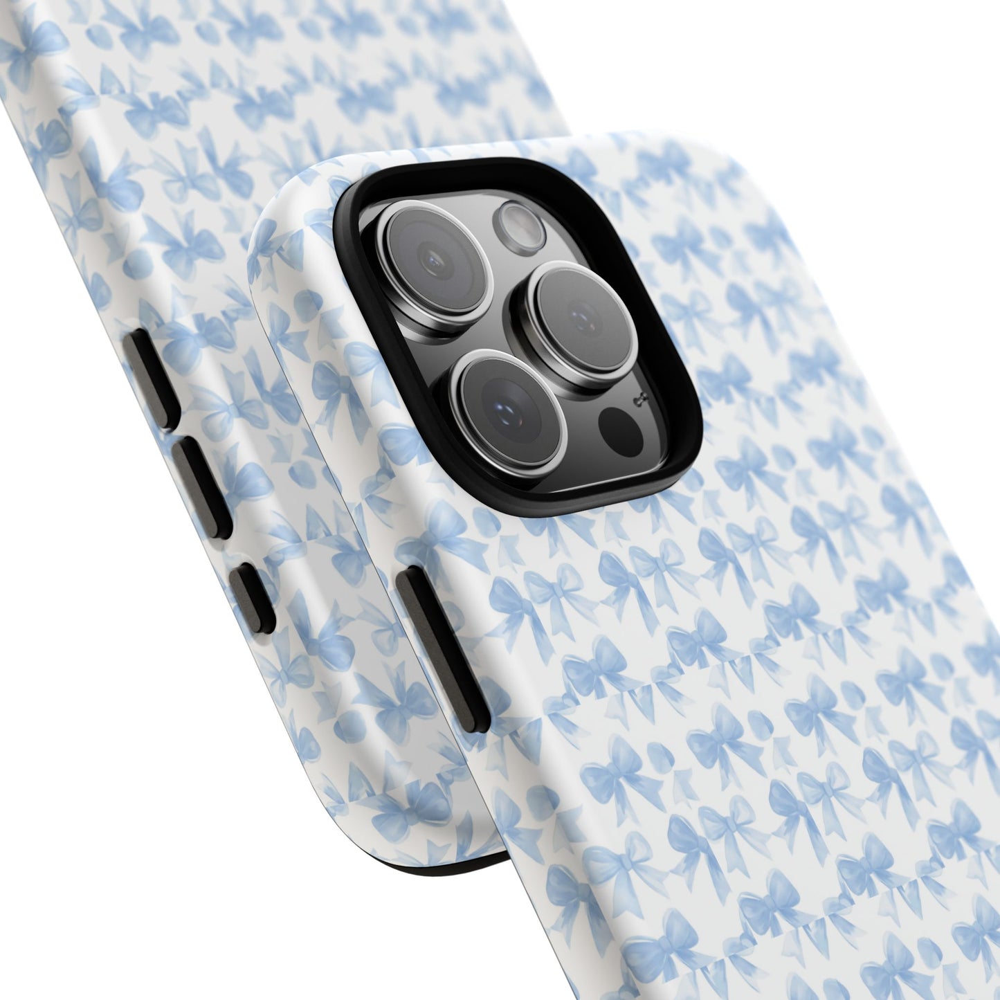 Blue Bow - Phone Case