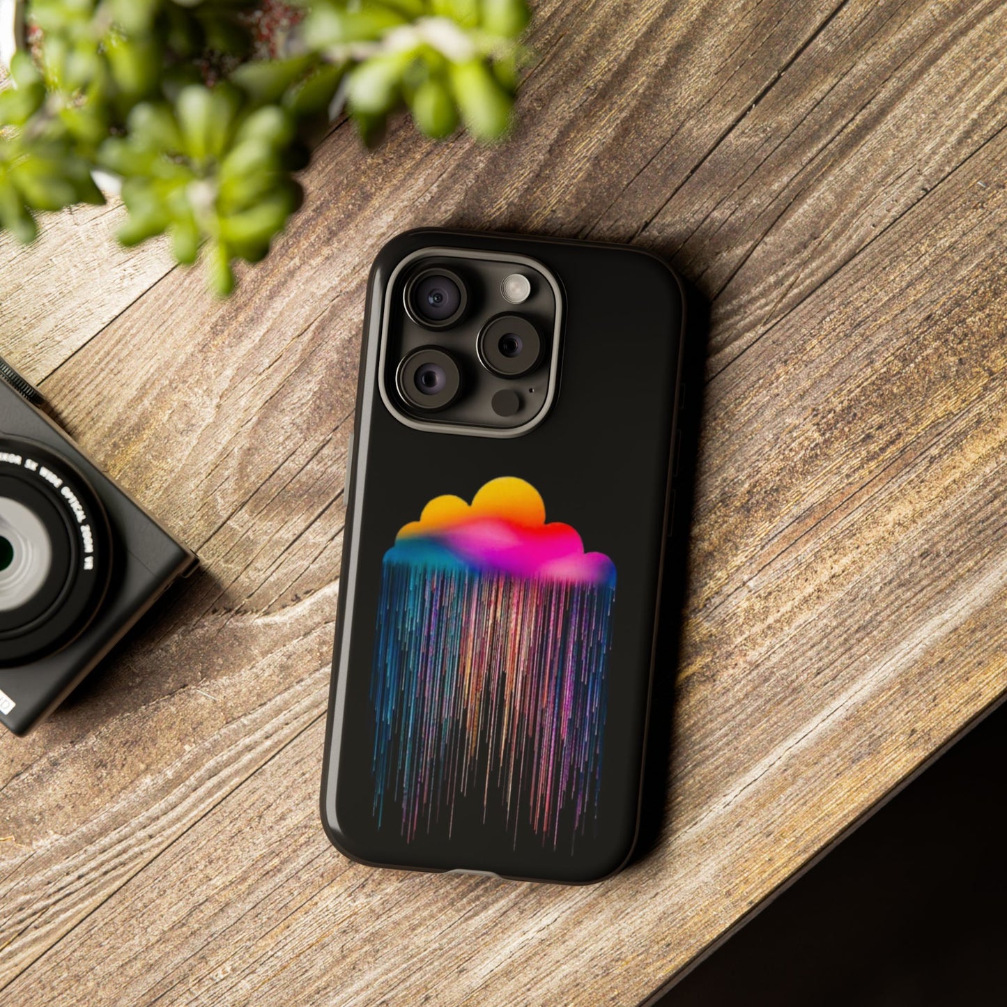 Colorful Cloud Rain -Phone Case