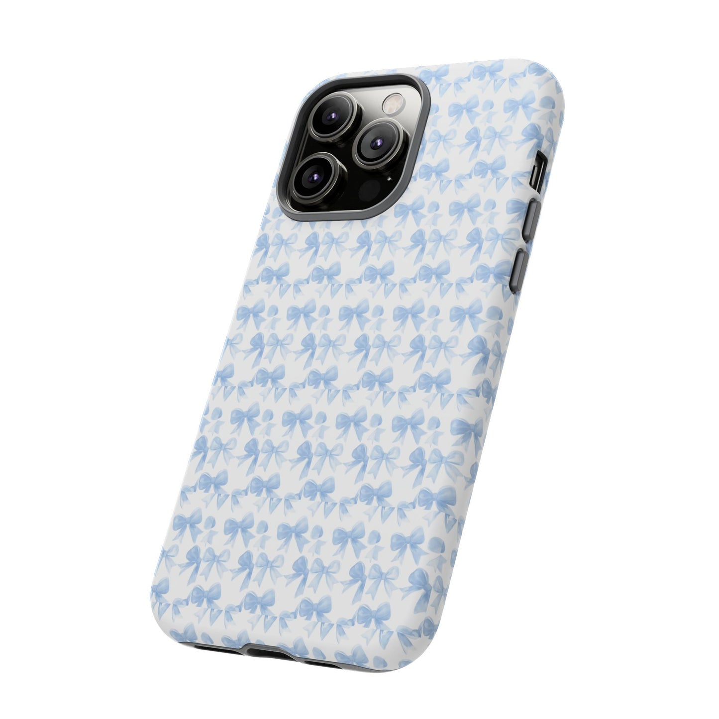Blue Bow - Phone Case