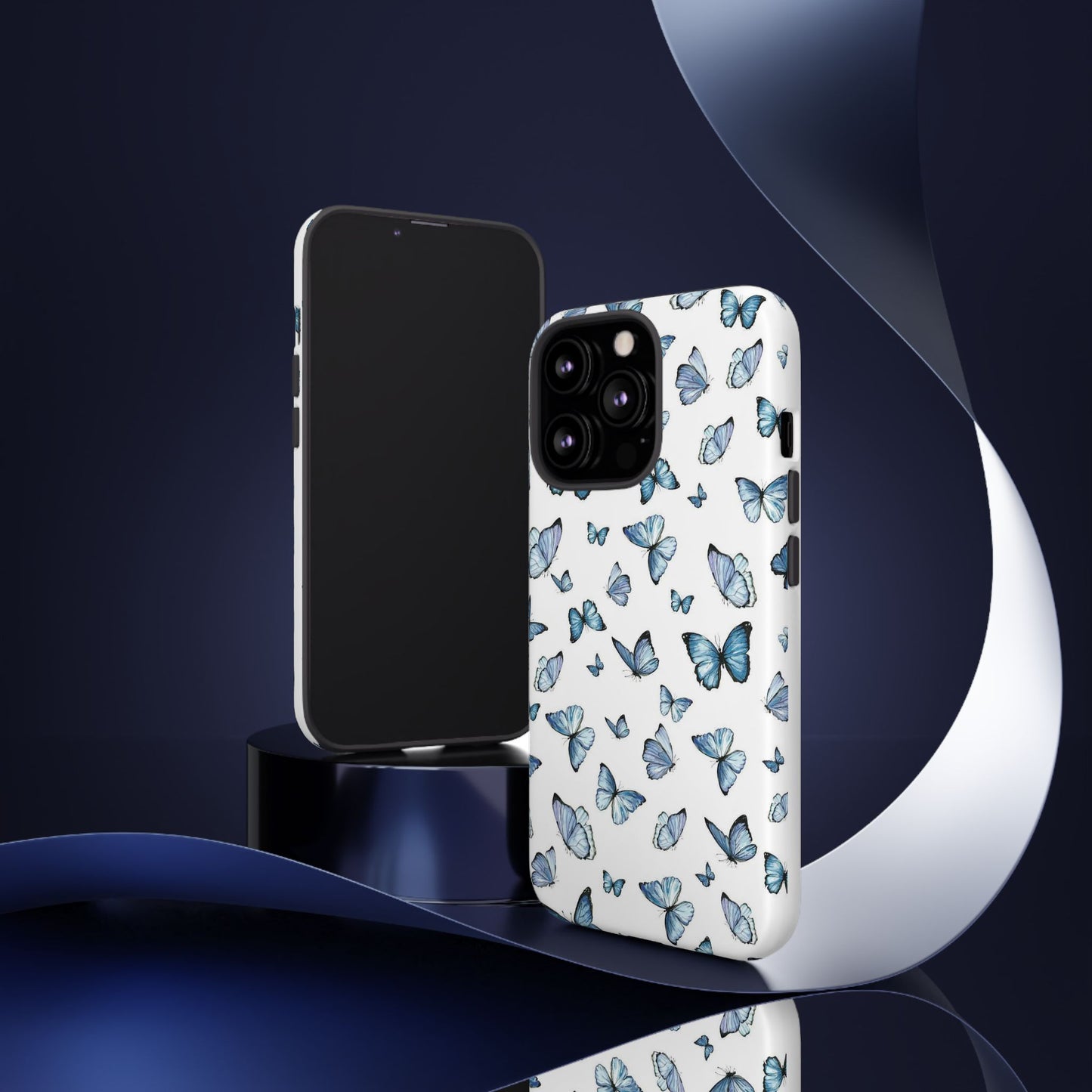Blue Flutter Phone Case - Stylish & Protective Cover