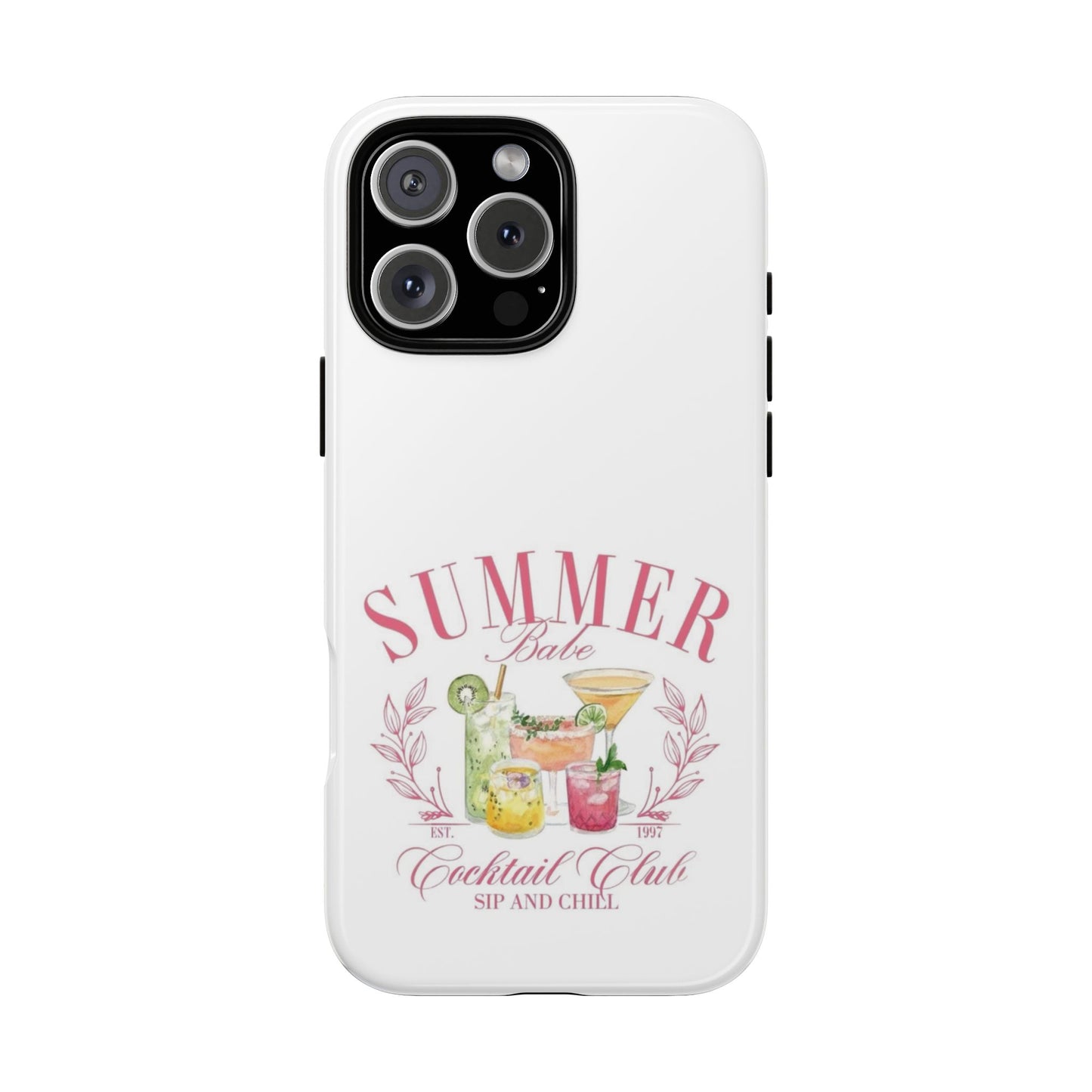 Summer Cocktail Club - Phone Case