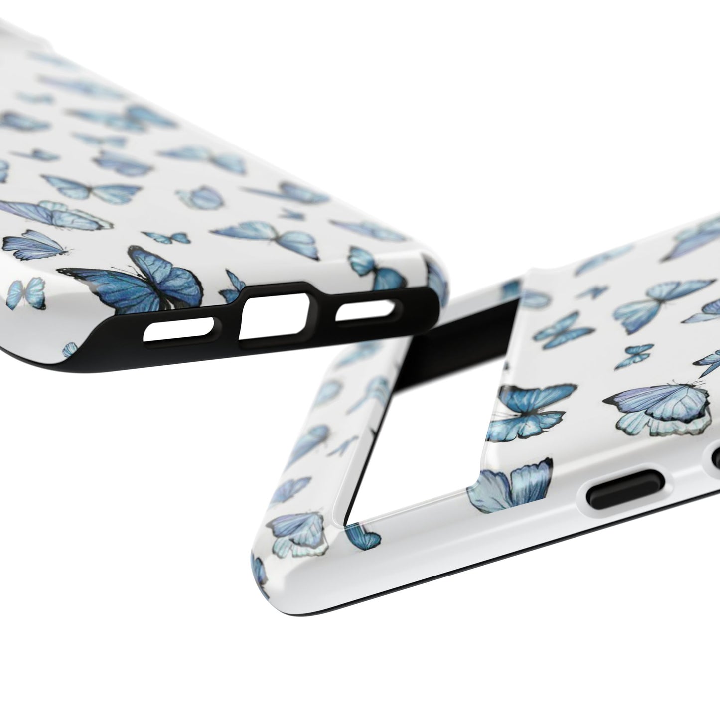 Blue Flutter Phone Case - Stylish & Protective Cover