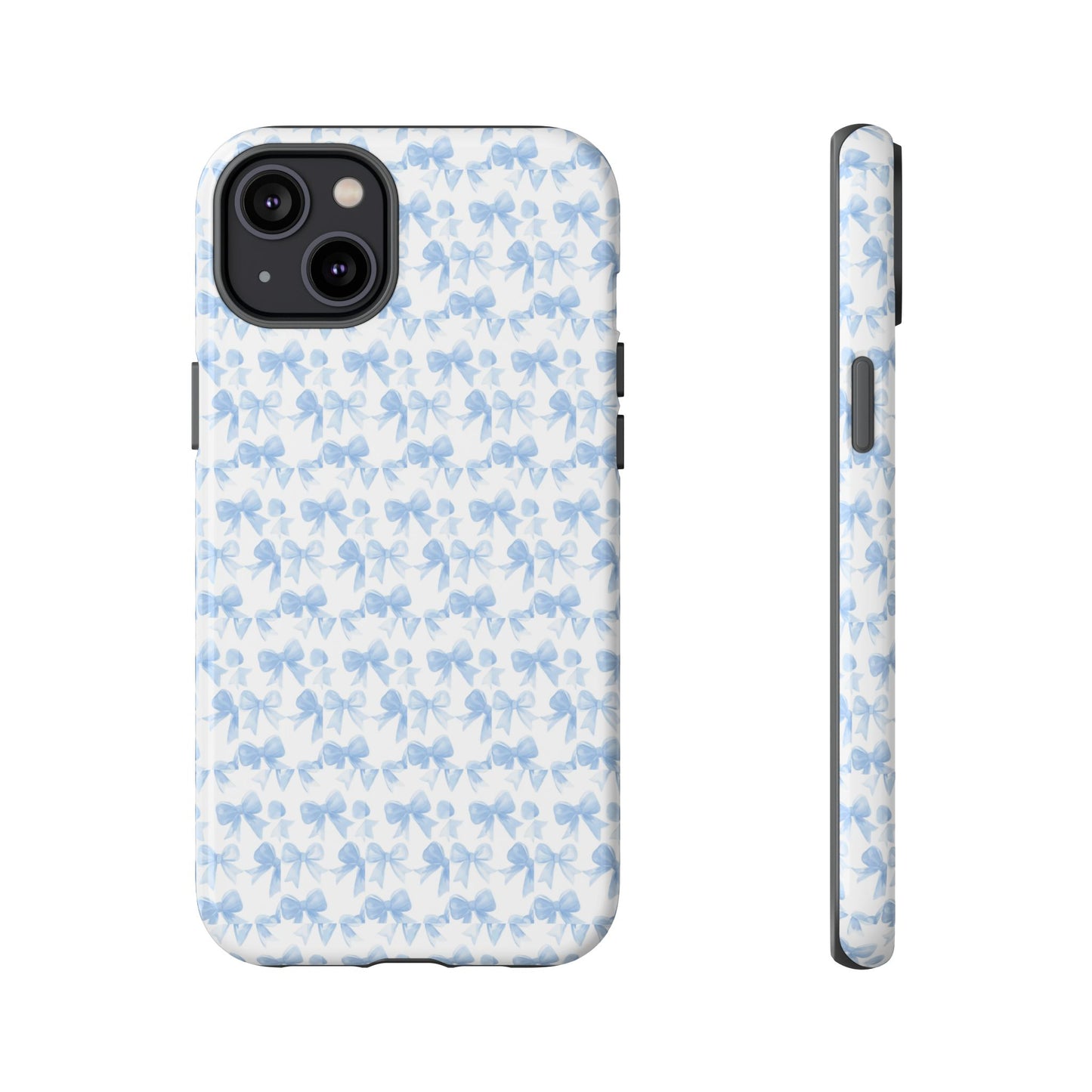 Blue Bow - Phone Case