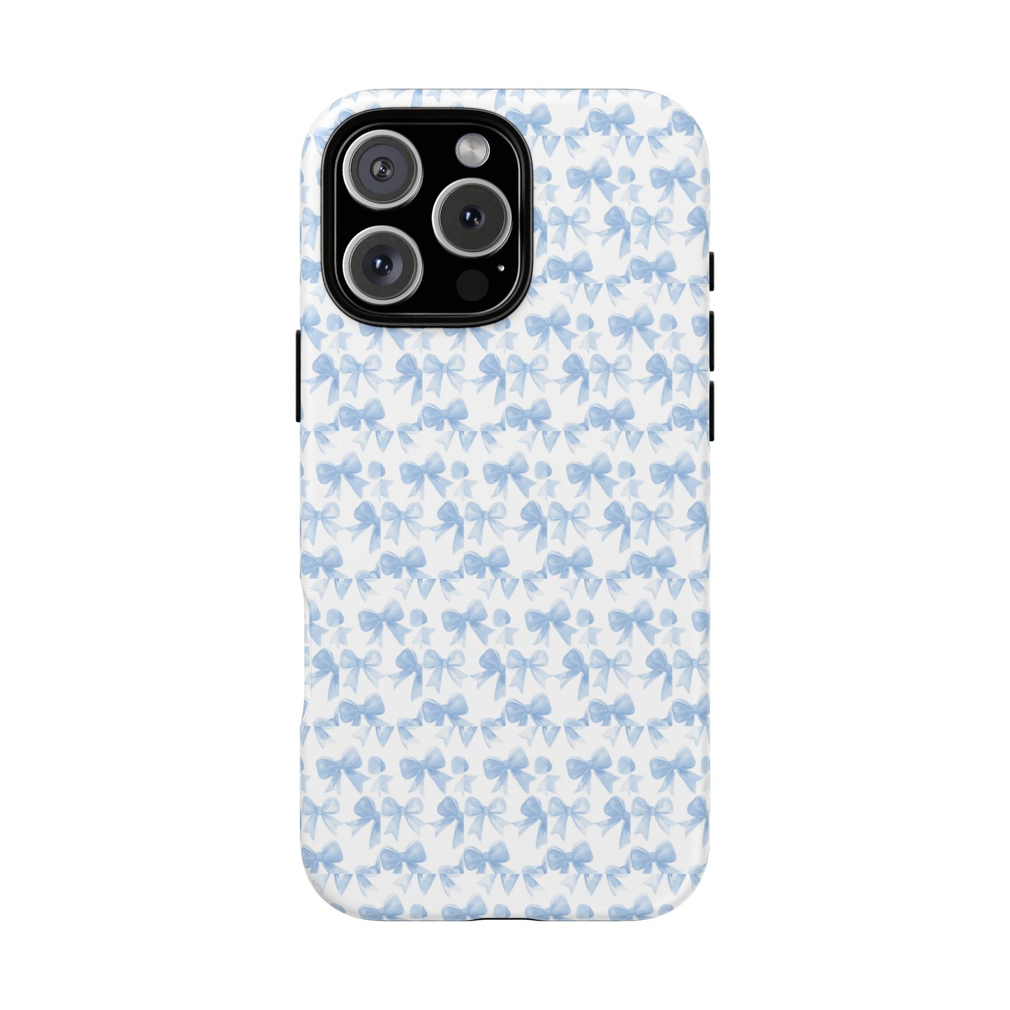 Blue Bow - Phone Case