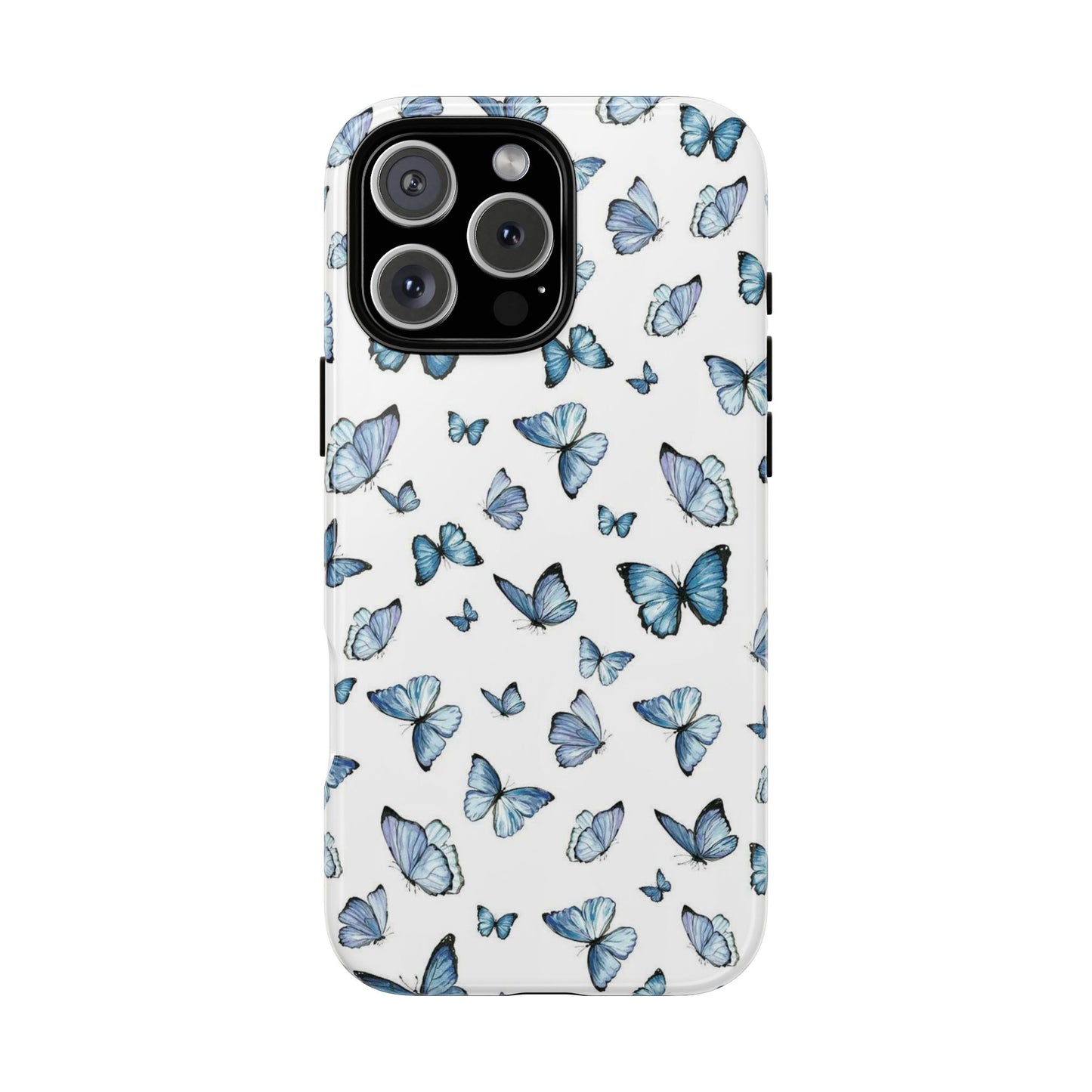 Blue Flutter Phone Case - Stylish & Protective Cover