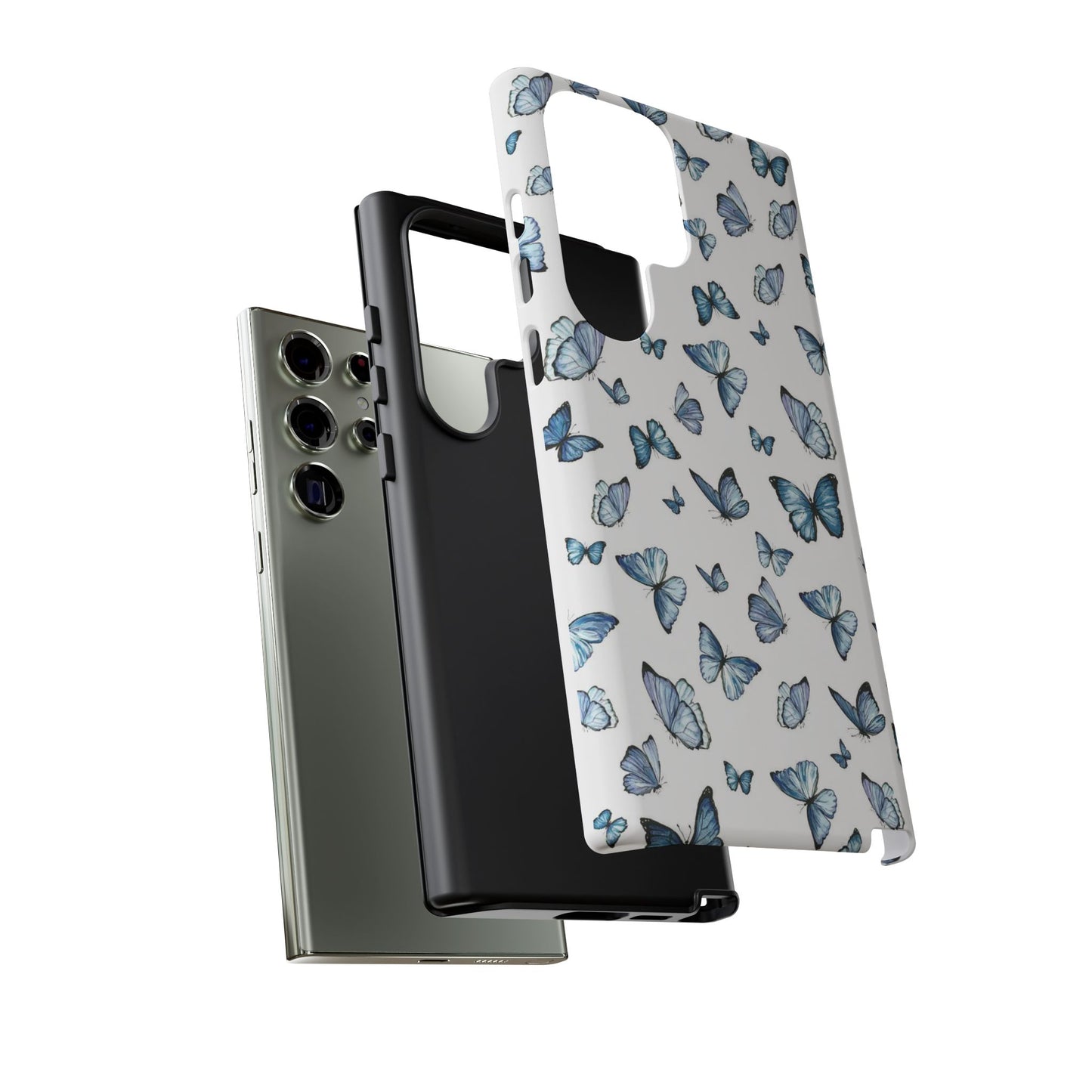 Blue Flutter Phone Case - Stylish & Protective Cover