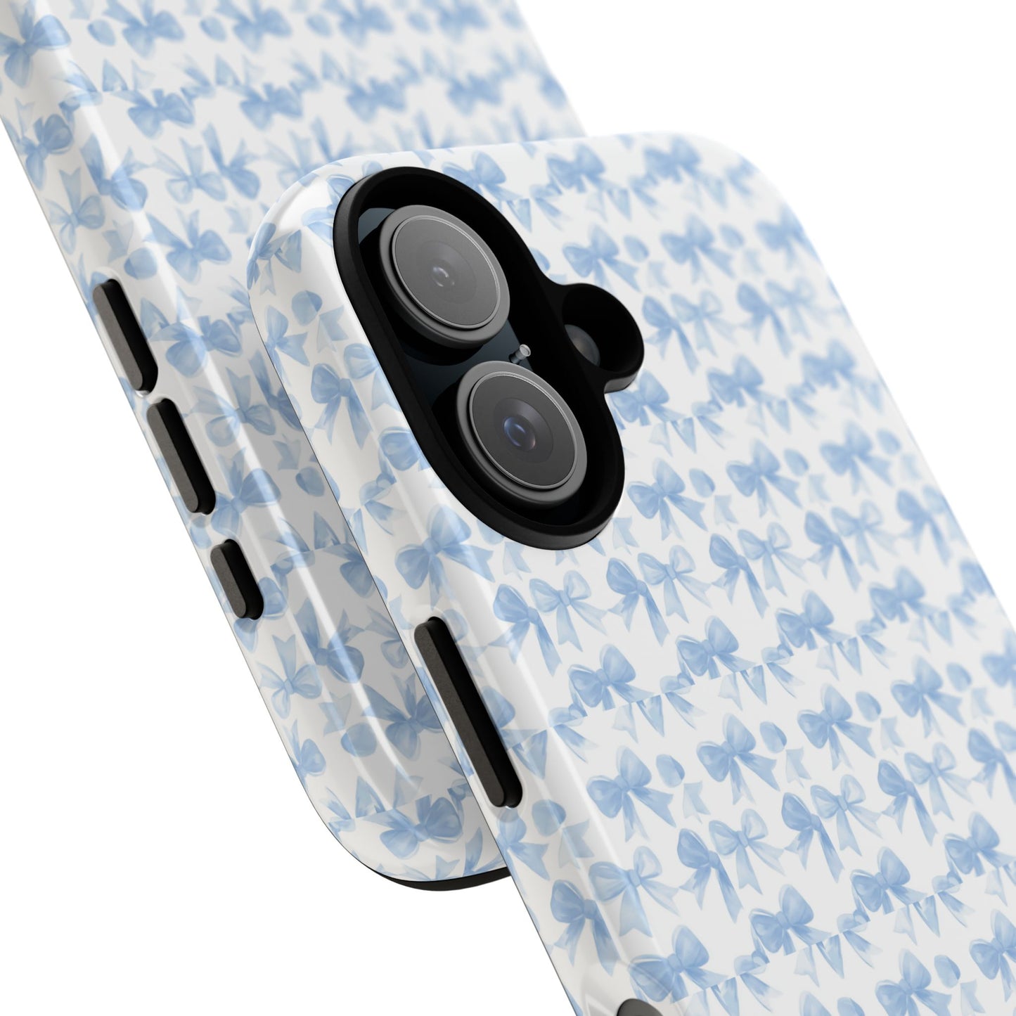 Blue Bow - Phone Case