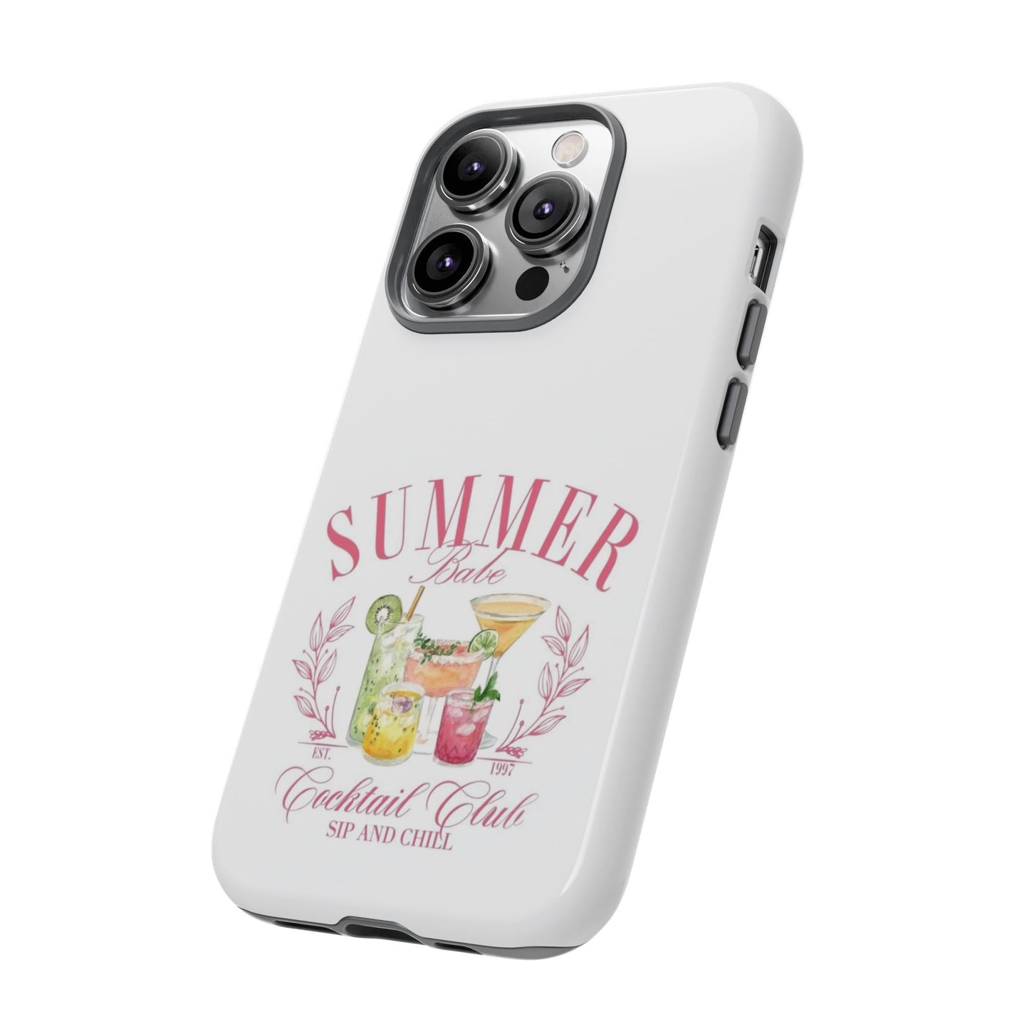 Summer Cocktail Club - Phone Case