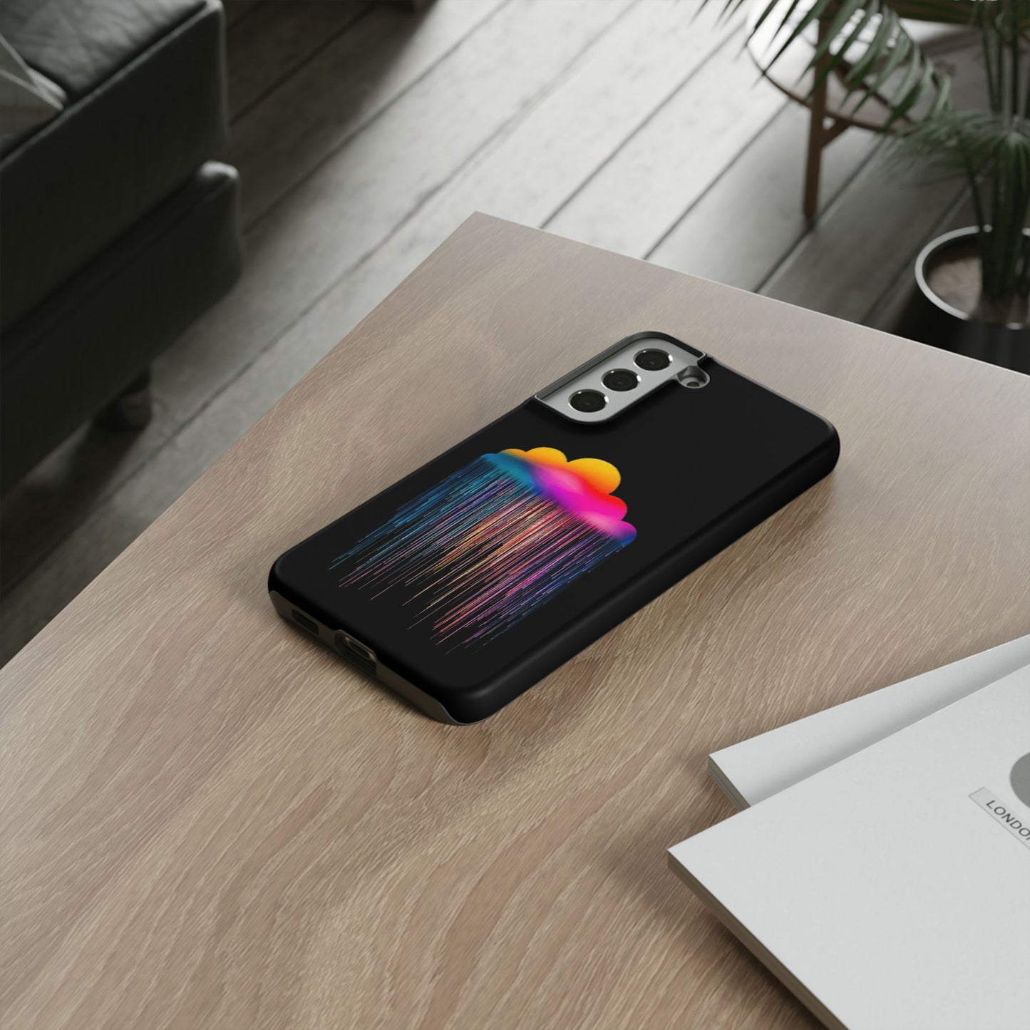 Colorful Cloud Rain -Phone Case