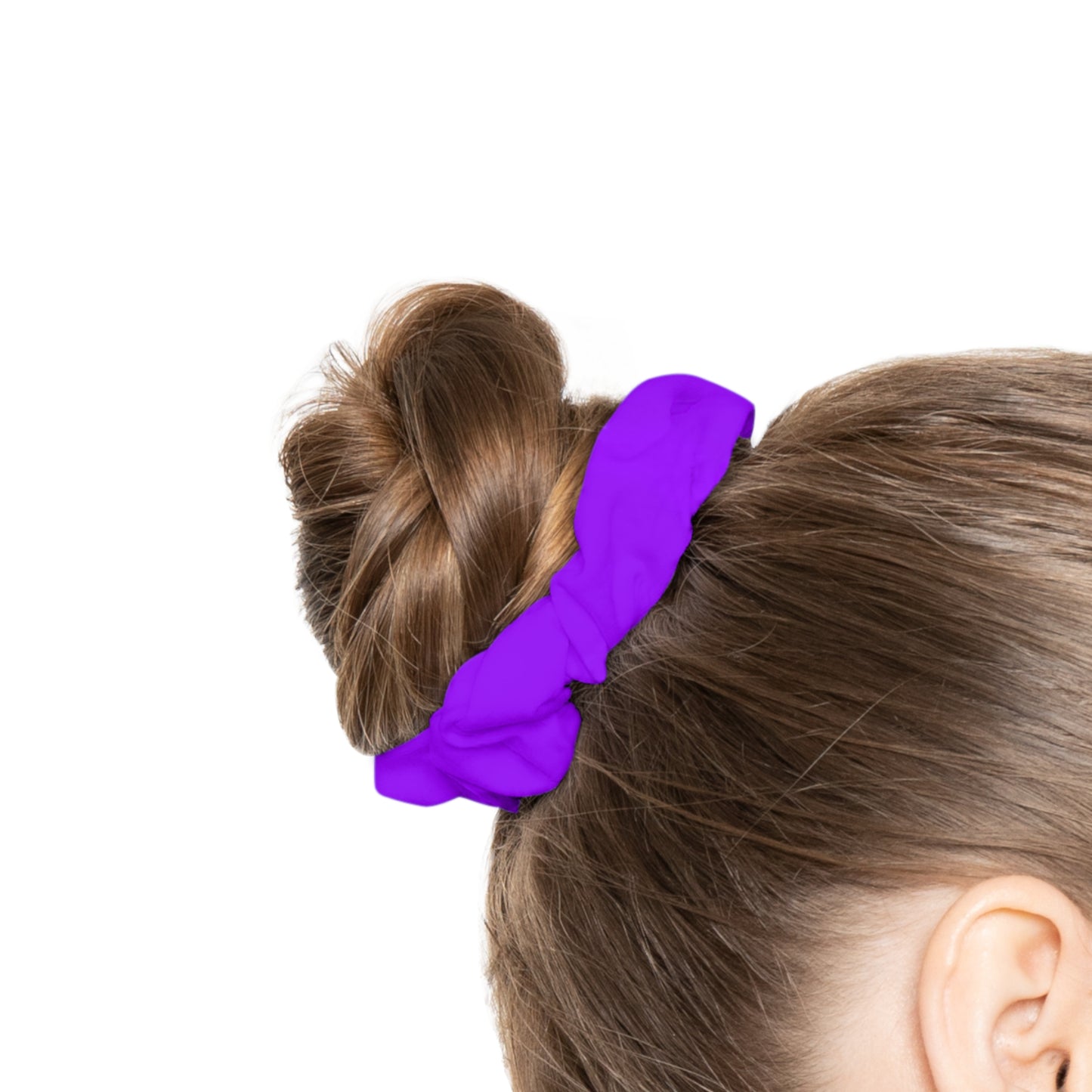 Neon Purple- Scrunchie