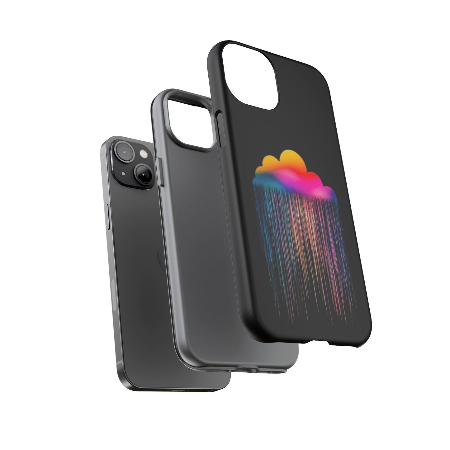 Colorful Cloud Rain -Phone Case