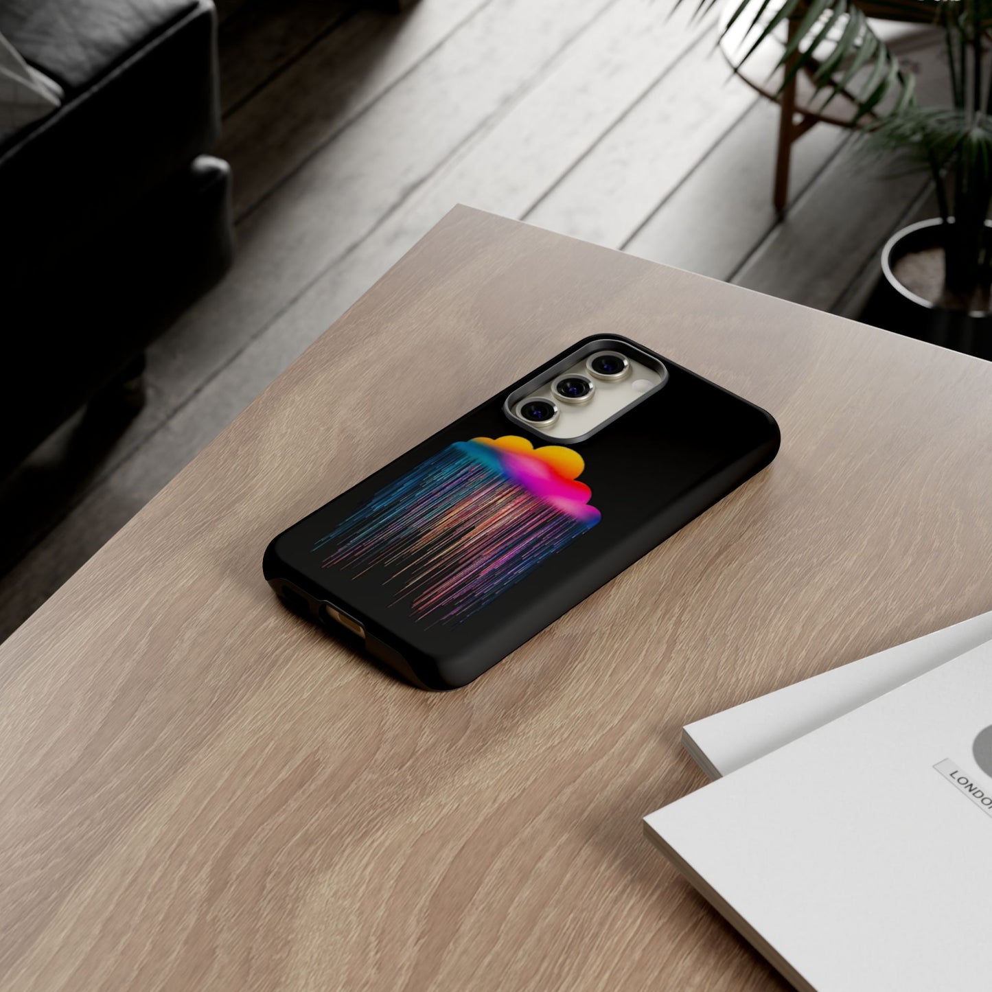 Colorful Cloud Rain -Phone Case