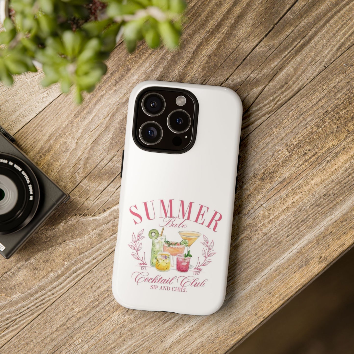 Summer Cocktail Club - Phone Case