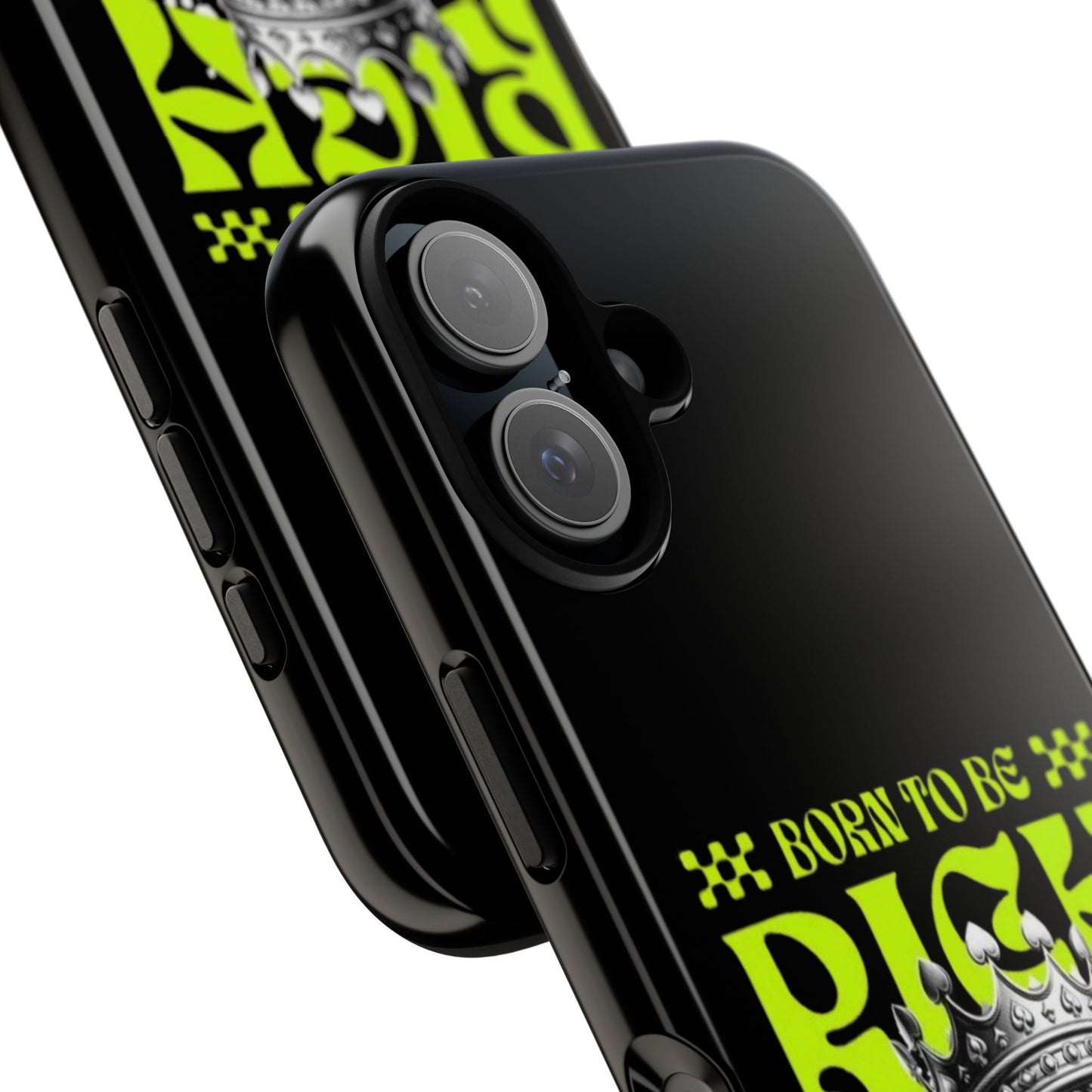 ,, Born to Be Rich"-Phone Case