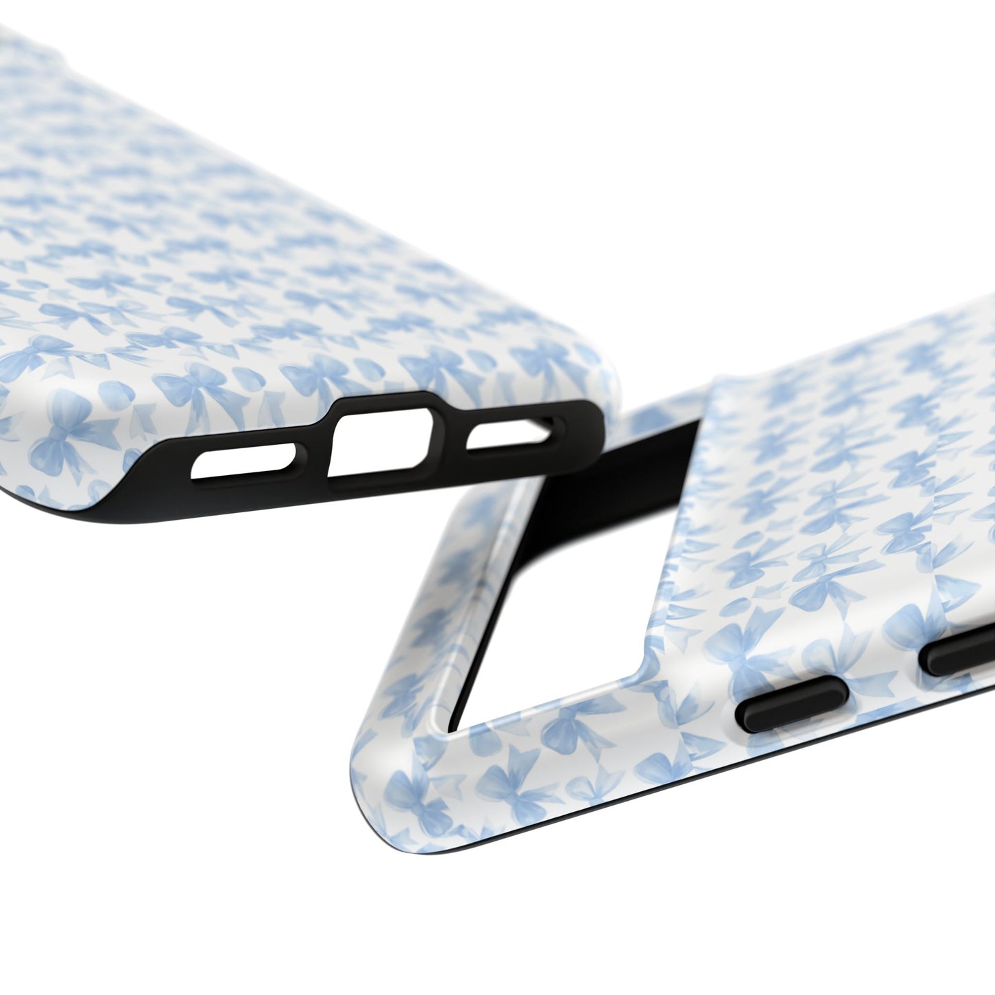 Blue Bow - Phone Case
