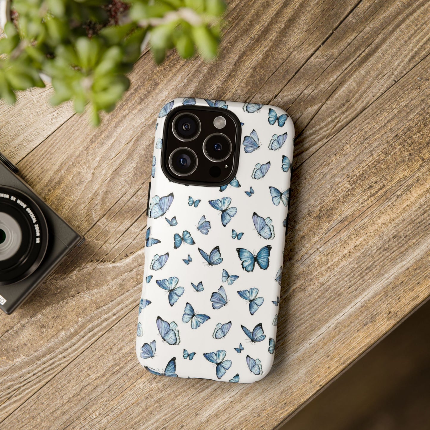 Blue Flutter Phone Case - Stylish & Protective Cover