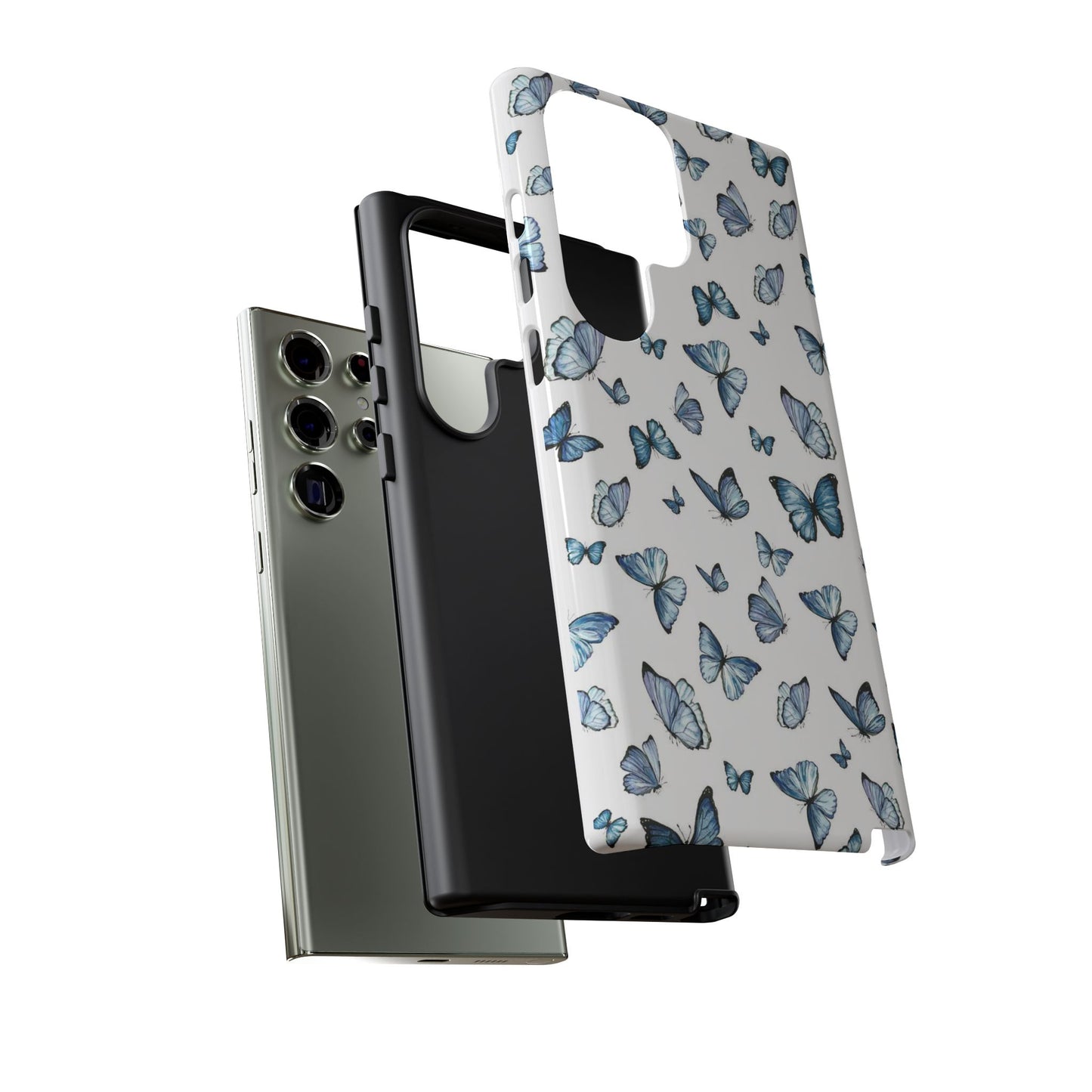 Blue Flutter Phone Case - Stylish & Protective Cover