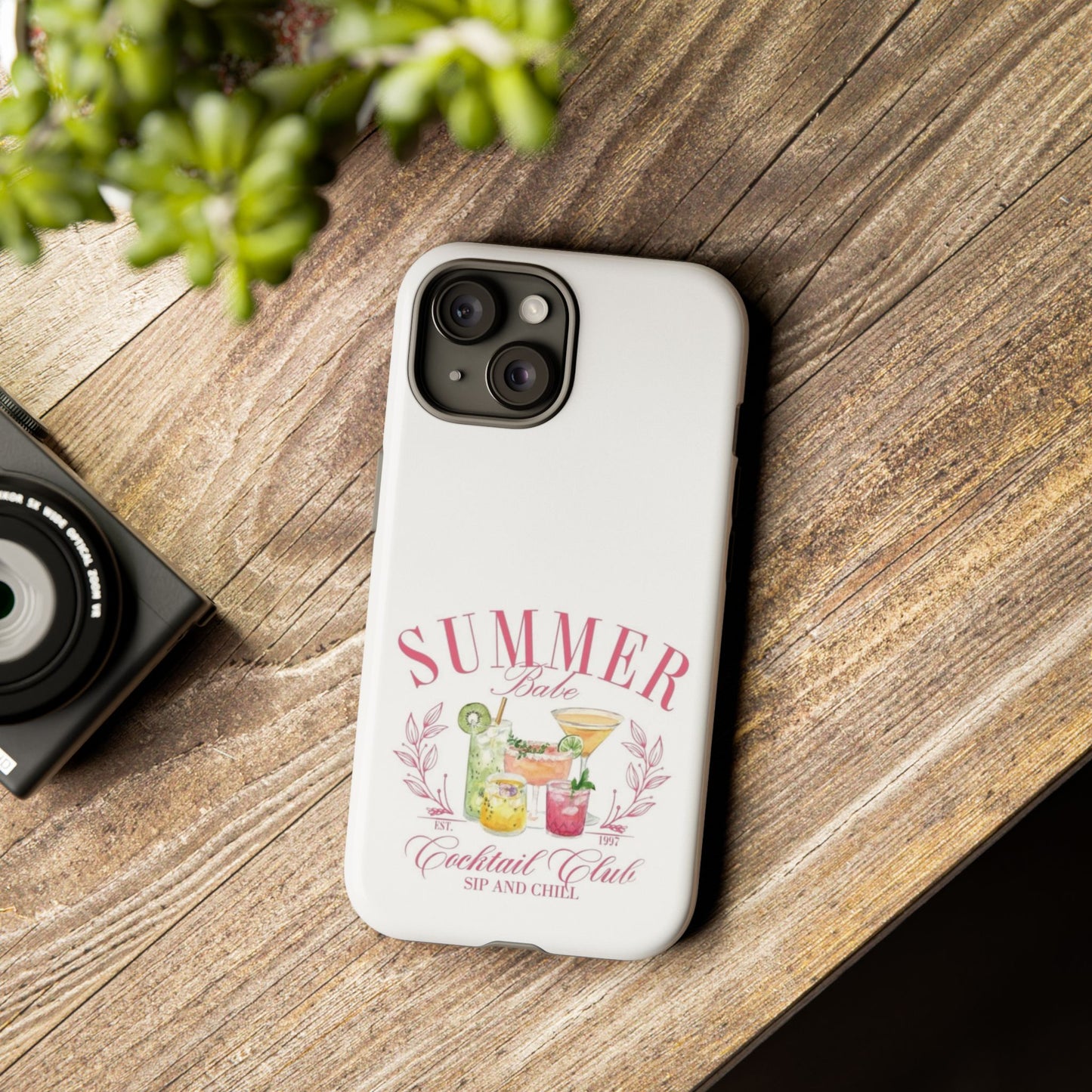 Summer Cocktail Club - Phone Case