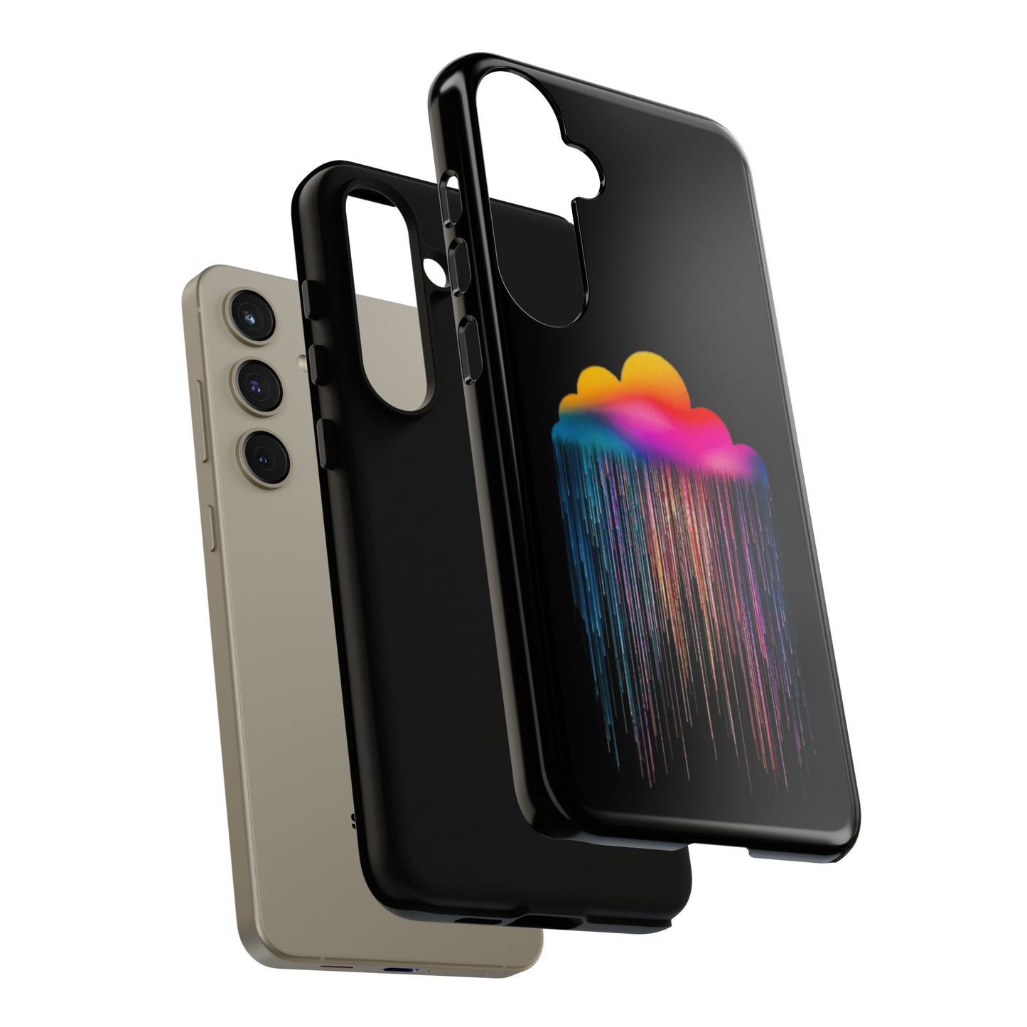 Colorful Cloud Rain -Phone Case