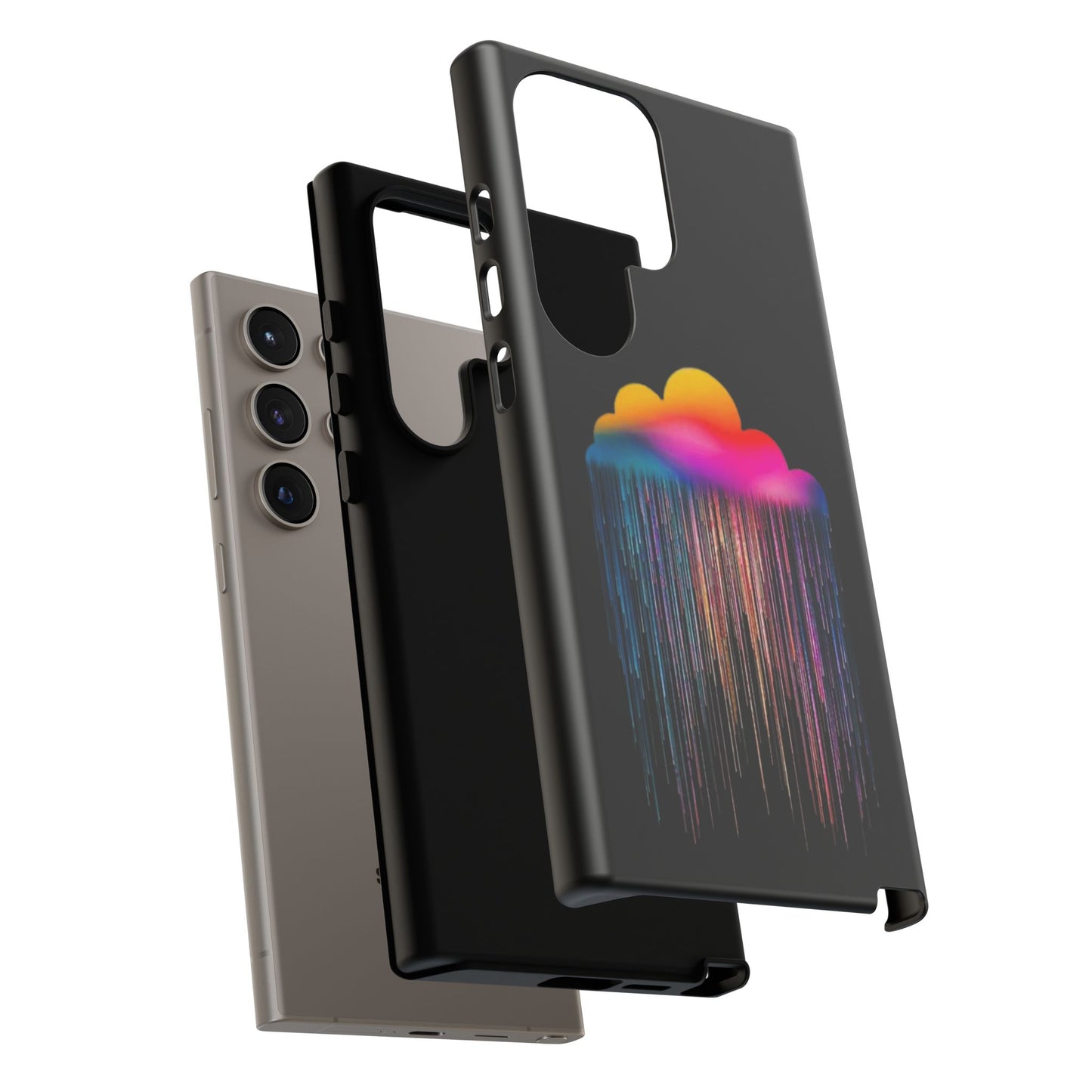 Colorful Cloud Rain -Phone Case