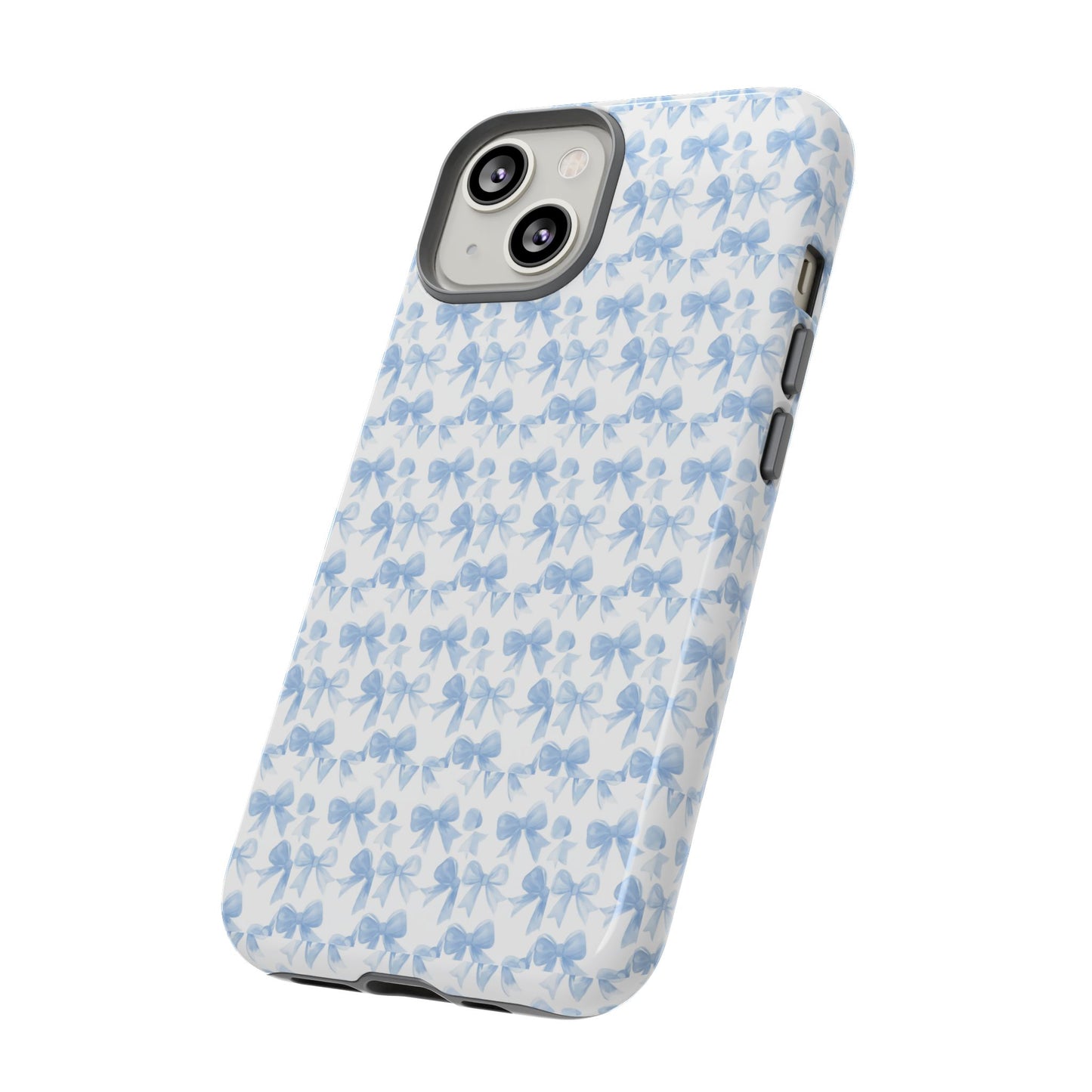 Blue Bow - Phone Case