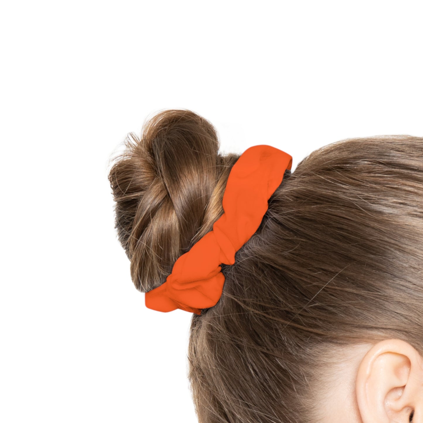 Neon Orange- Scrunchie