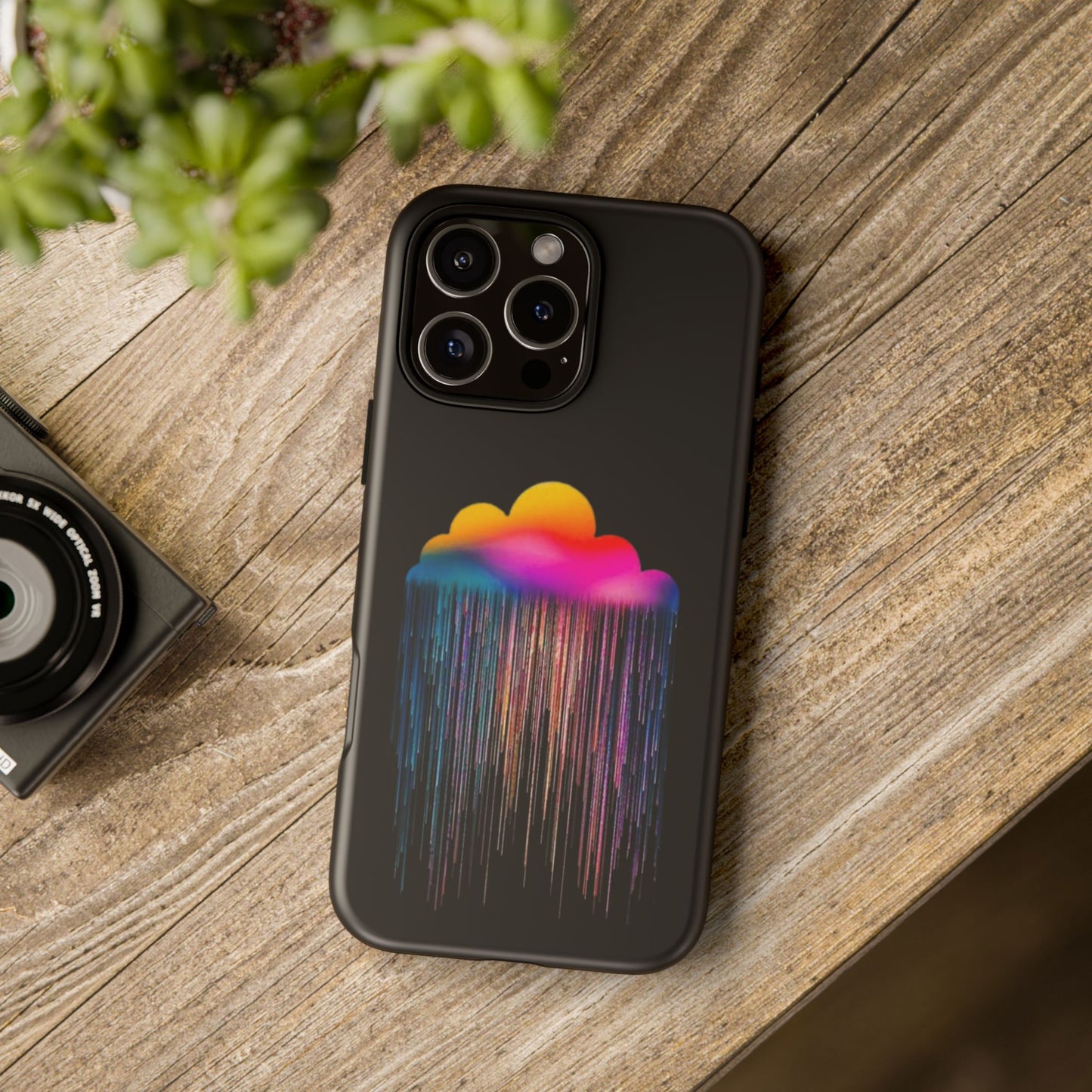 Colorful Cloud Rain -Phone Case