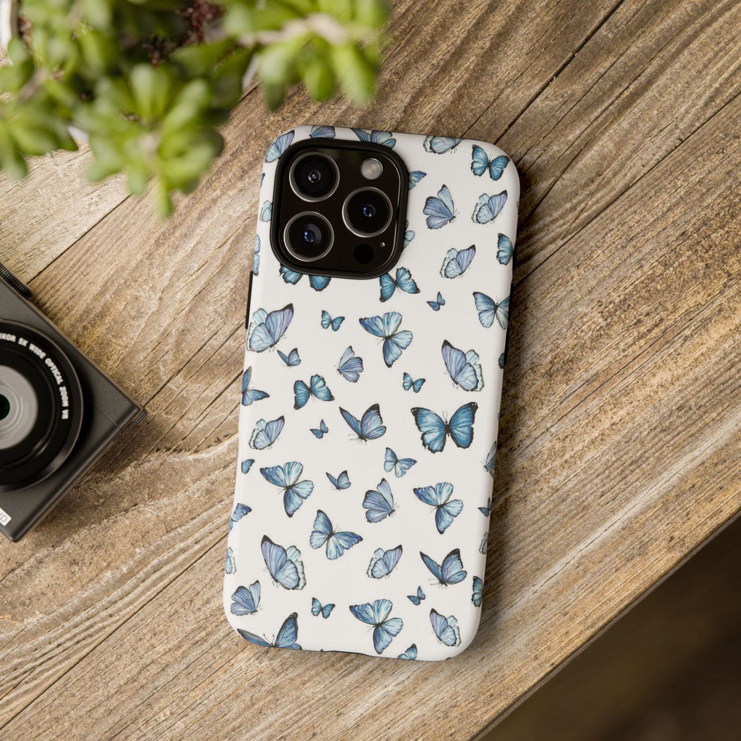 Blue Flutter Phone Case - Stylish & Protective Cover