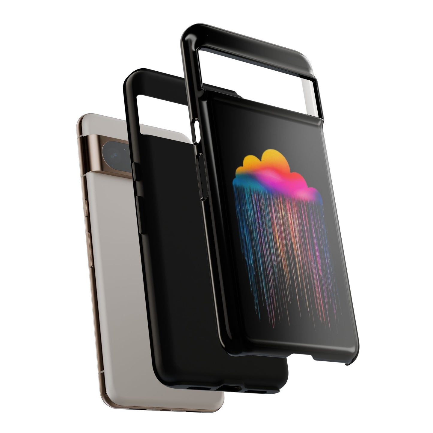 Colorful Cloud Rain -Phone Case